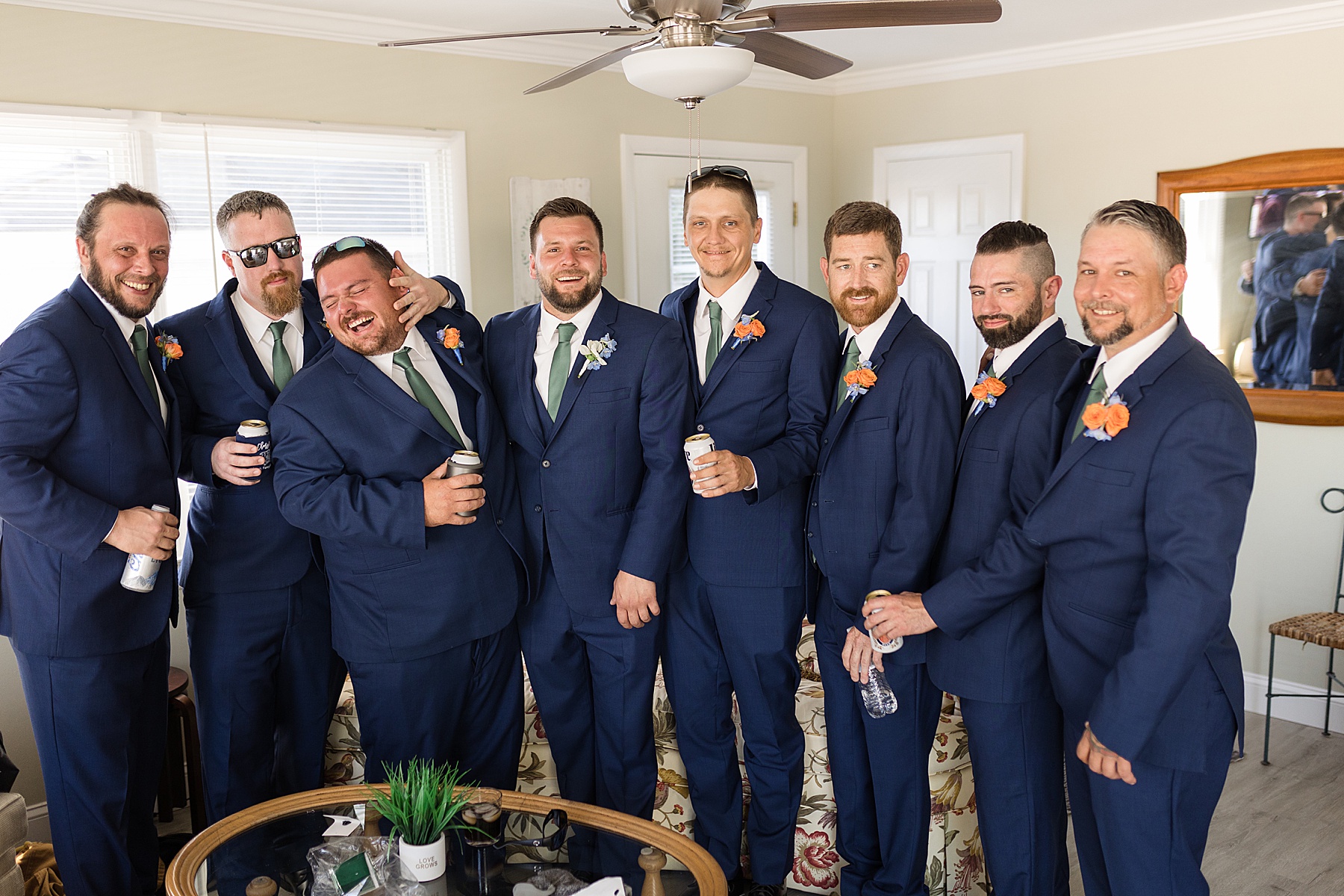 groom and groomsmen