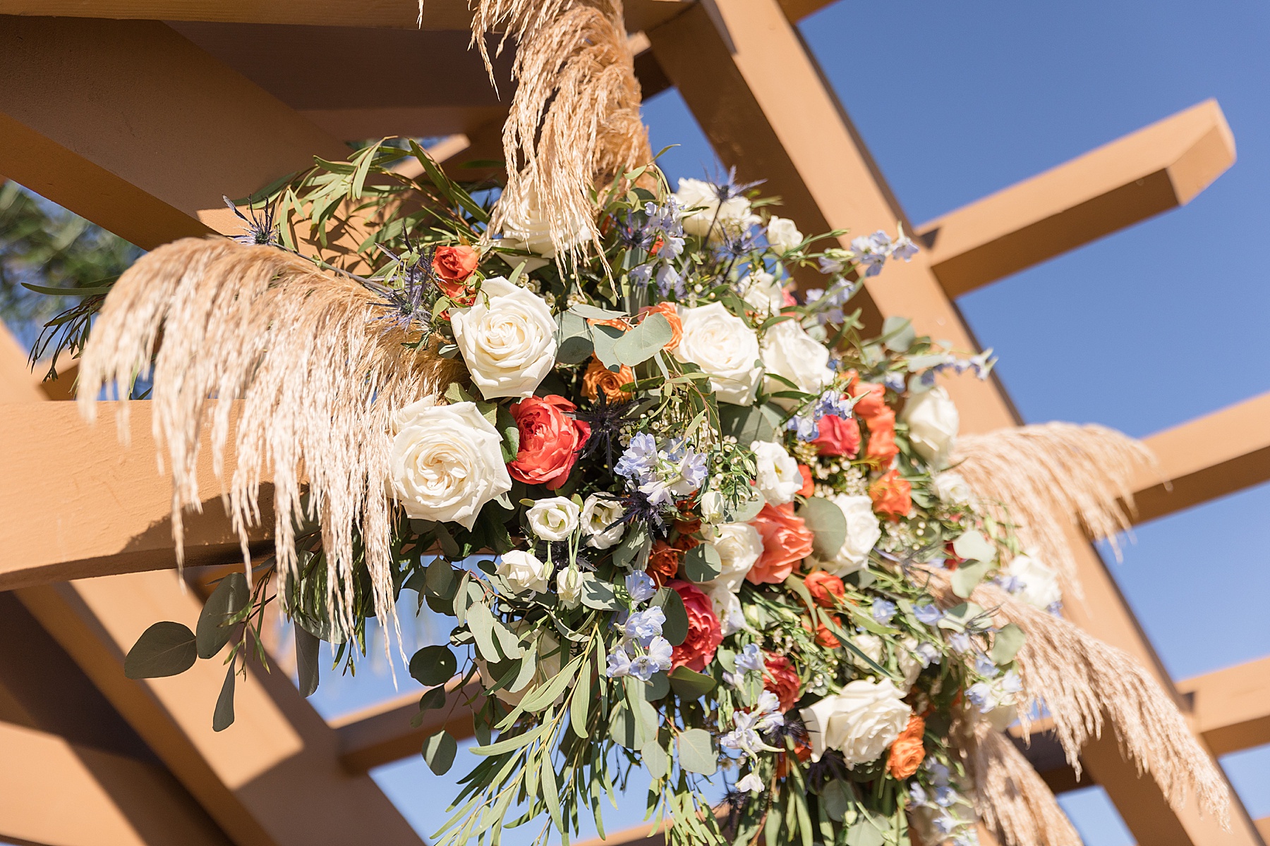 ceremony floral detail herrington on the bay outdoor