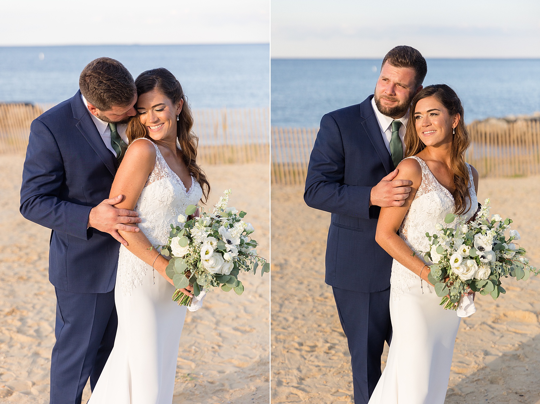 couple portrait on the beach