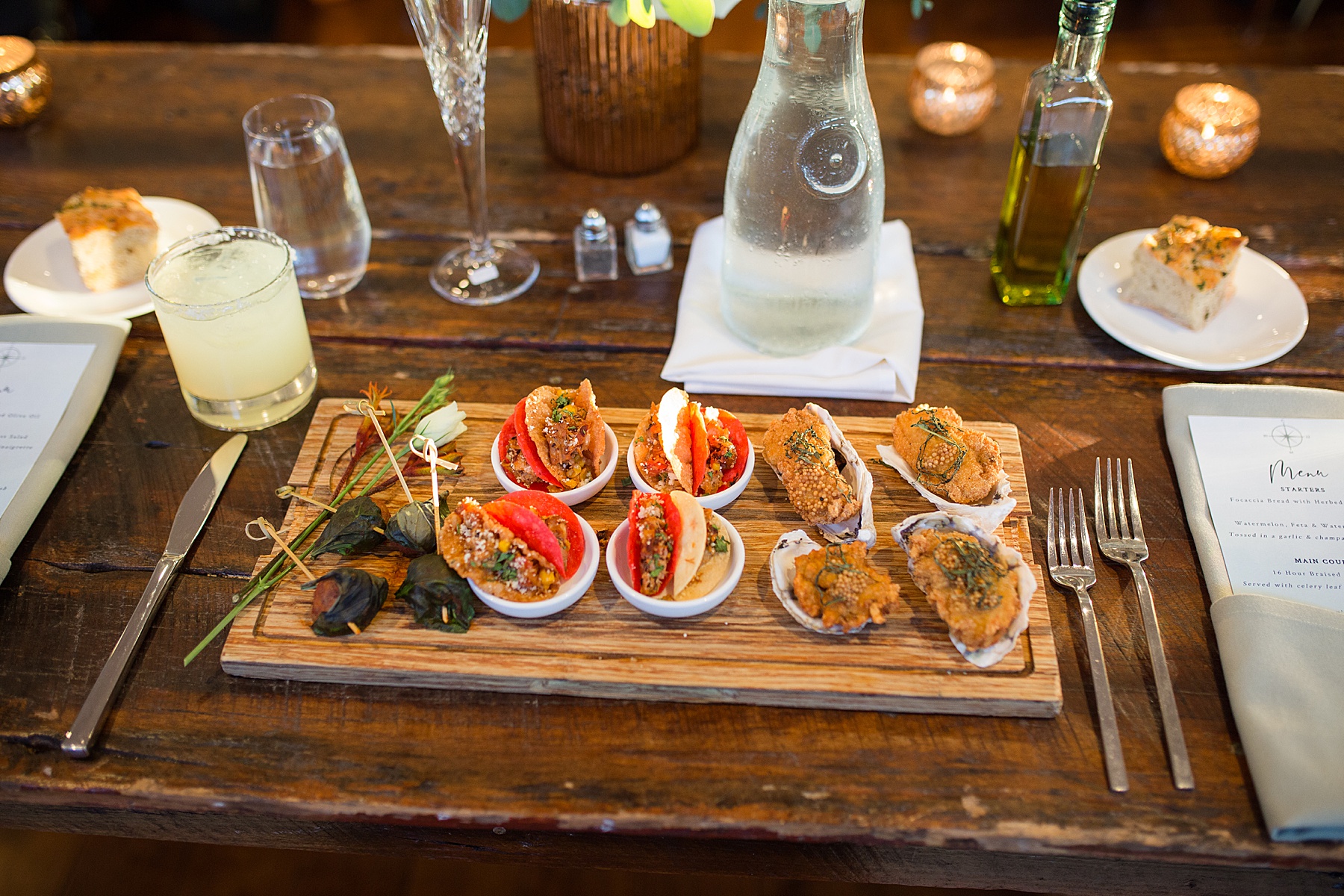 cocktail hour appetizers