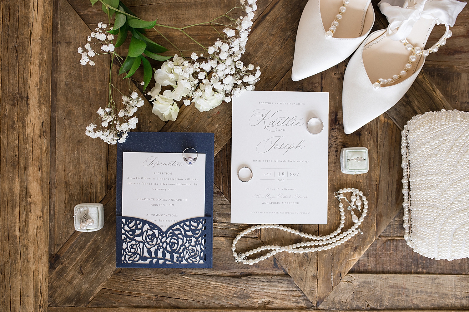 wedding flay lay details invitation suite