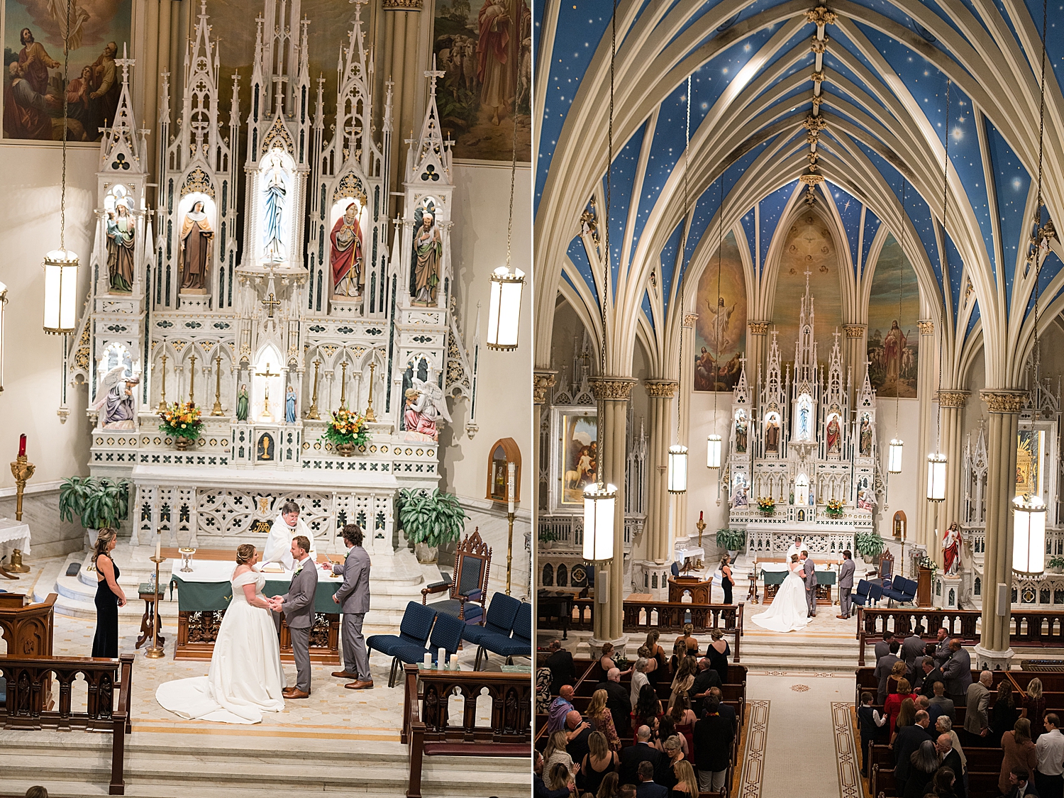 st. mary's church annapolis wedding ceremony