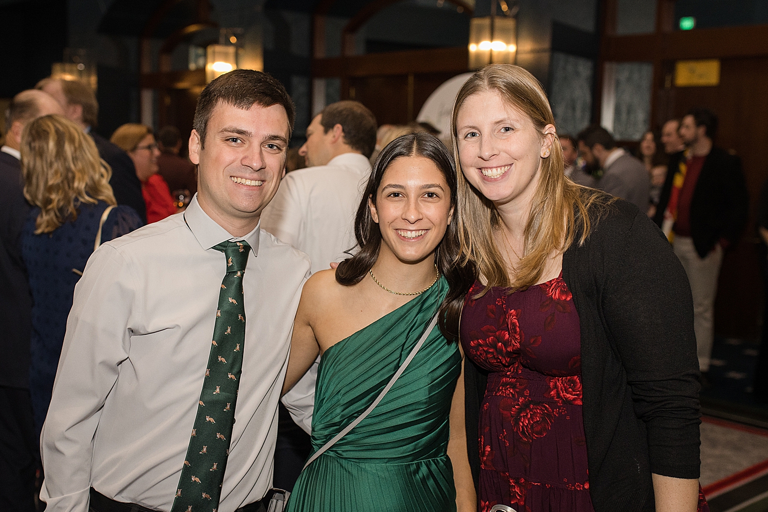 reception guest candid