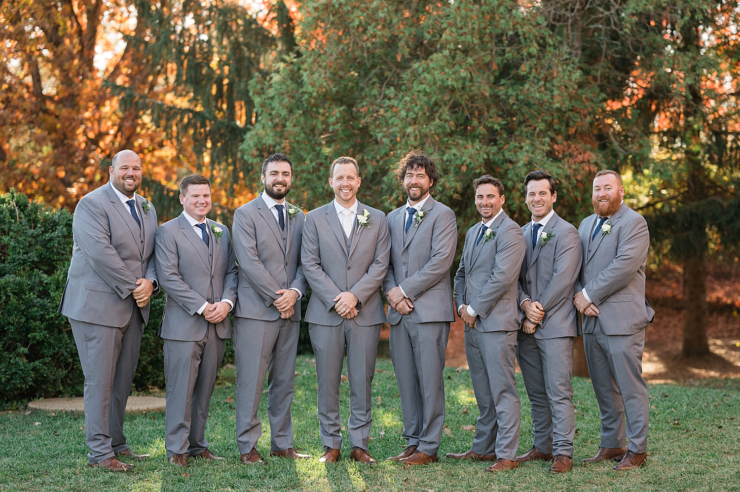 groom with groomsmen