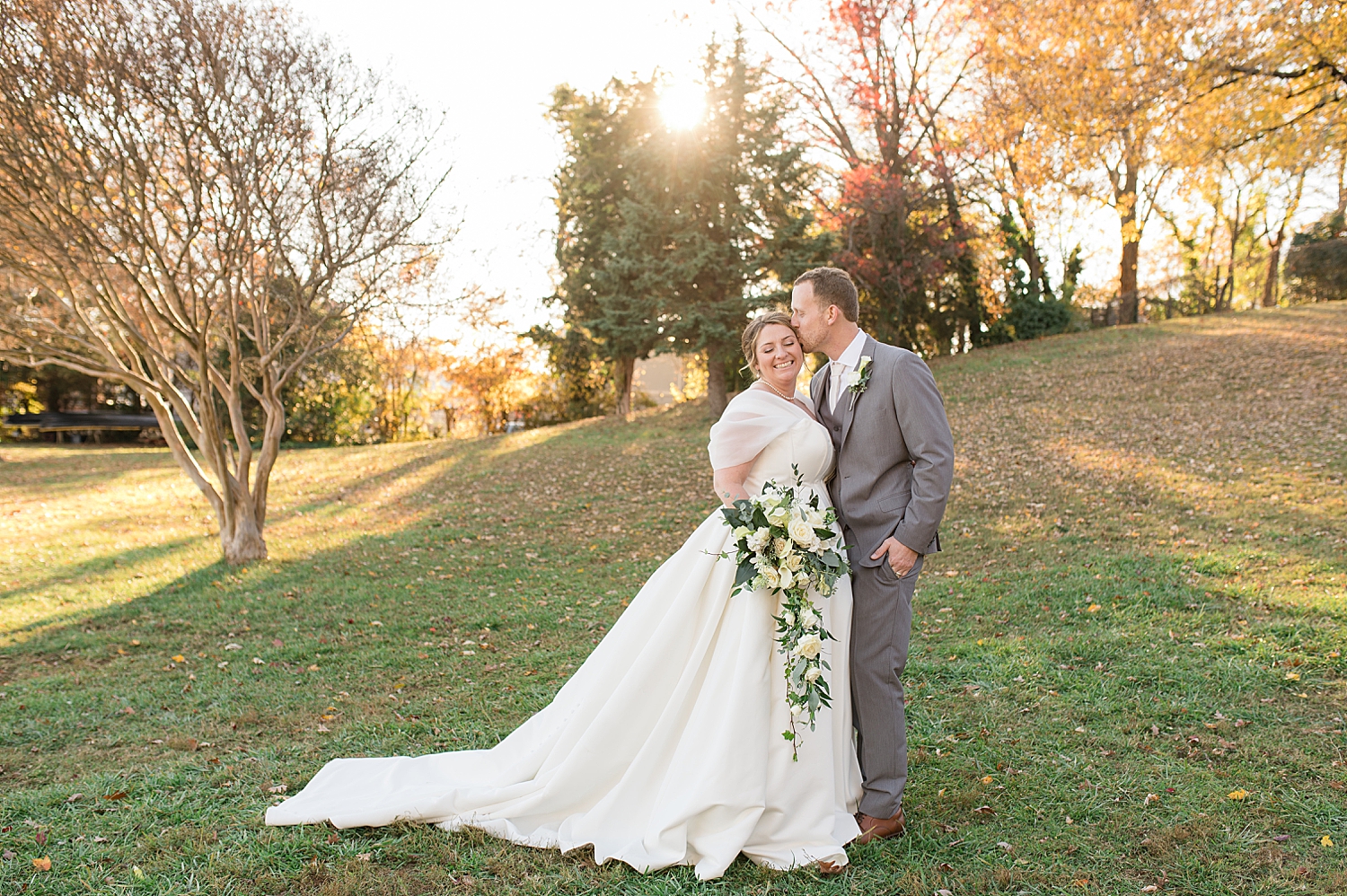 couple portrait november foliage