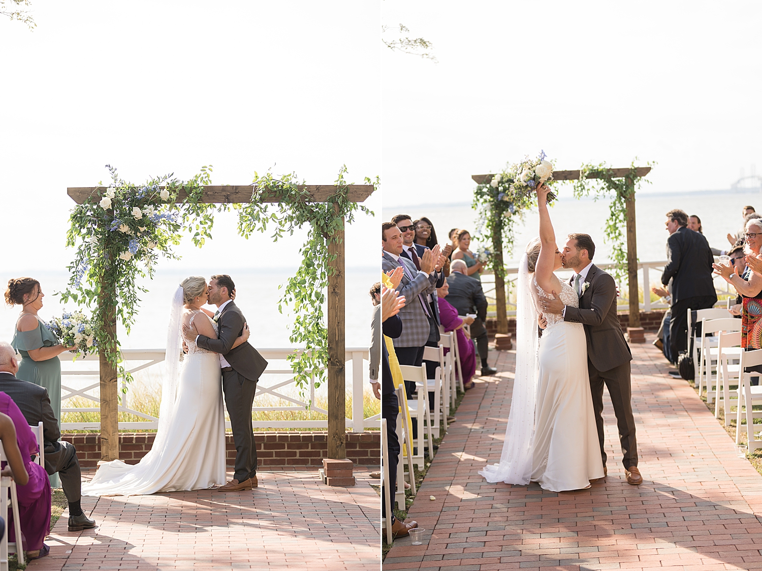 ceremony first kiss recessional