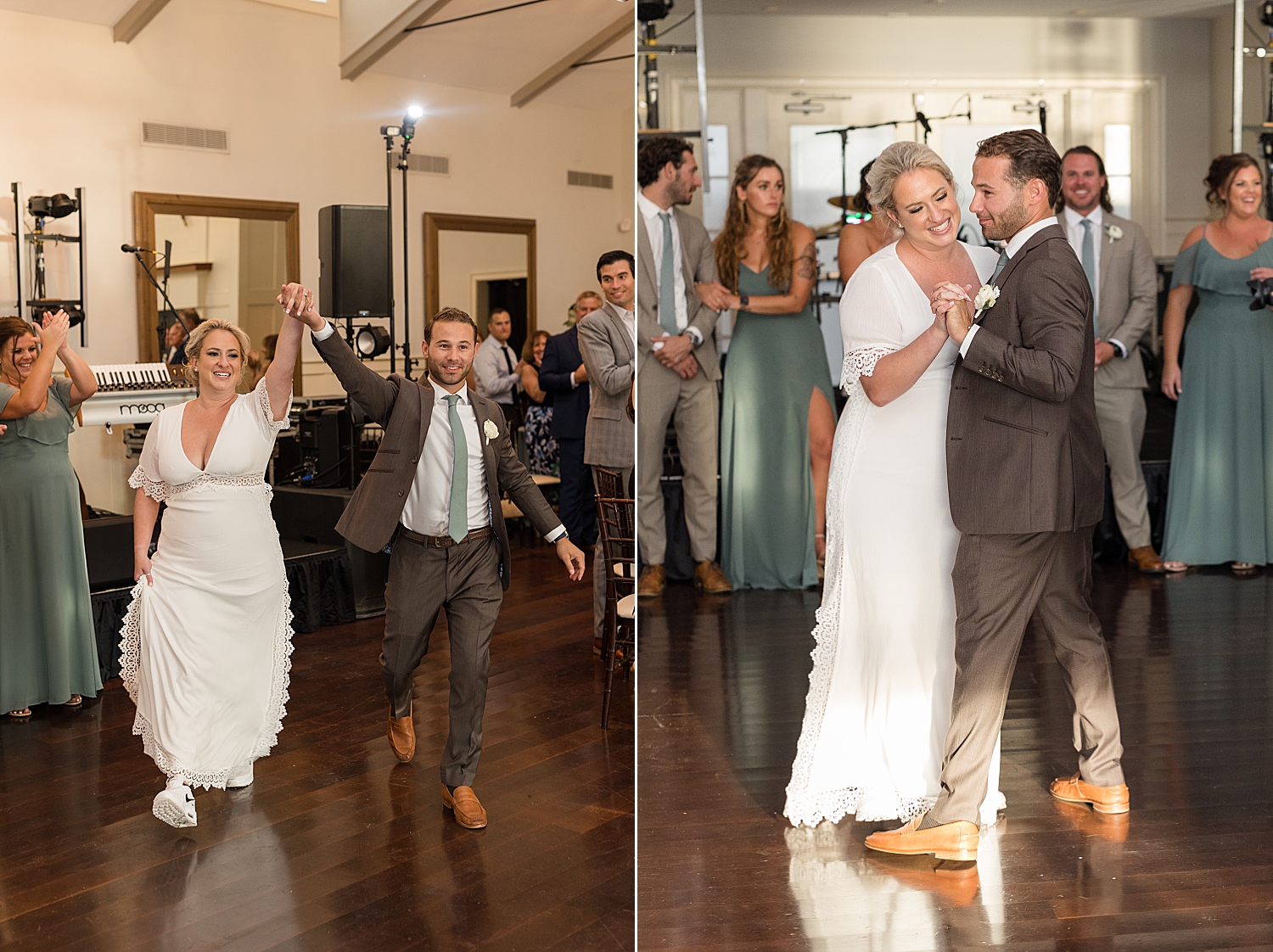 couple entrance and first dance