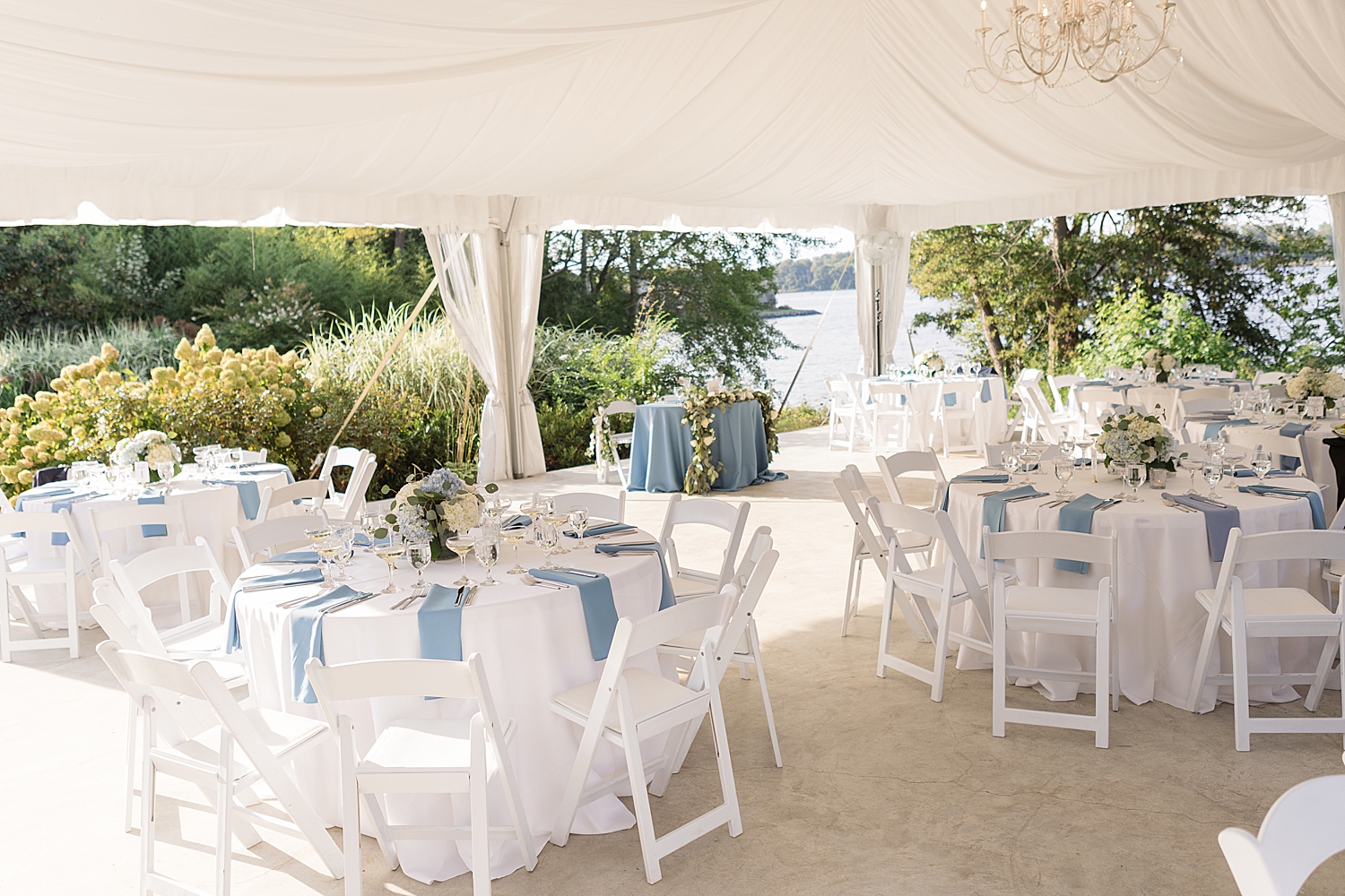 tented reception