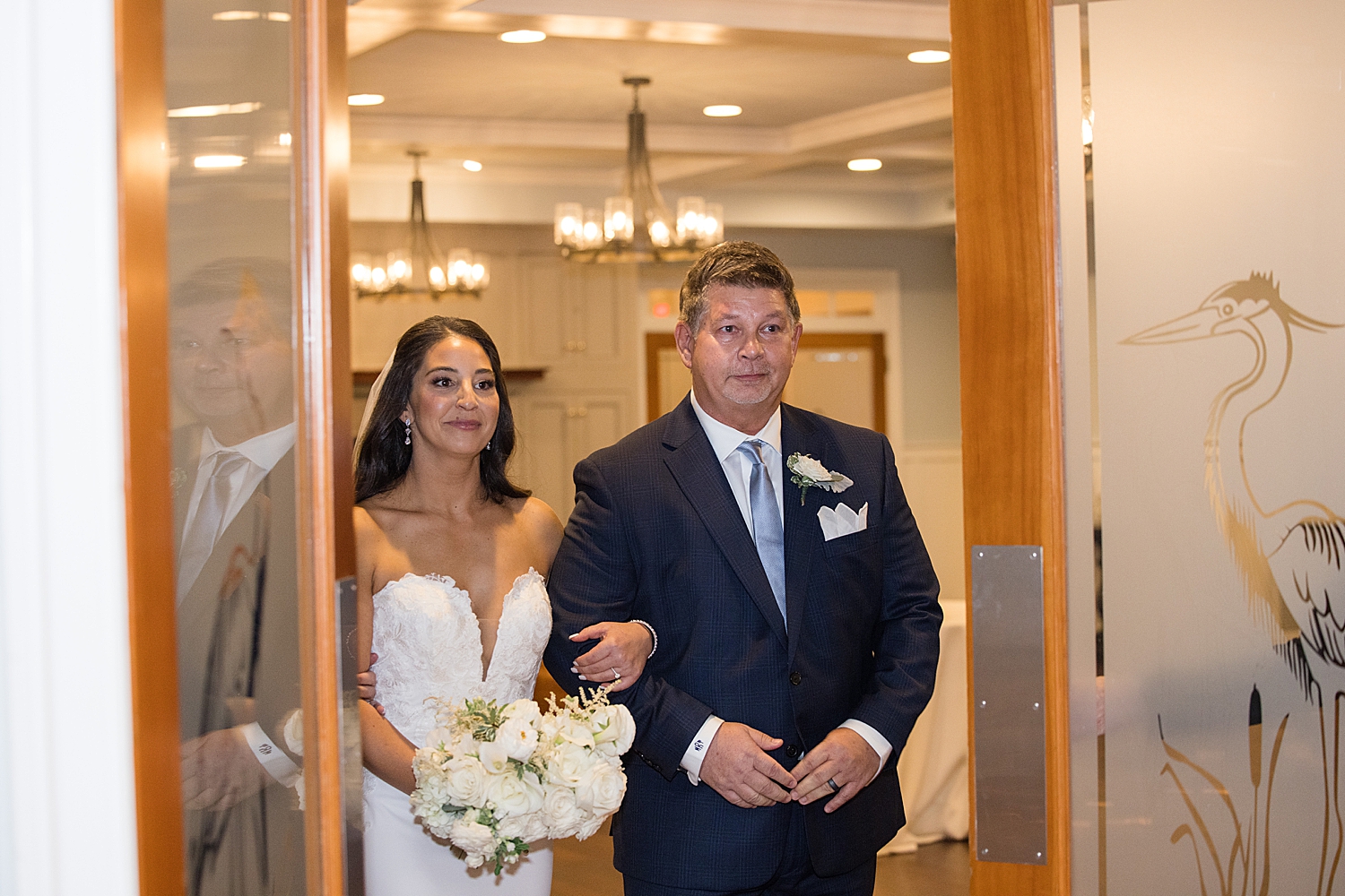 bride entering ceremony