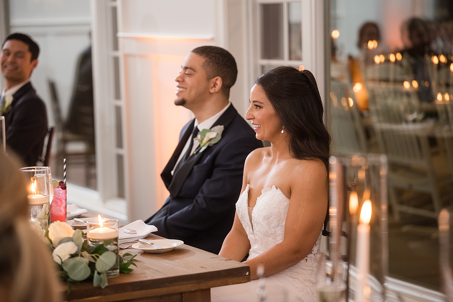 wedding toast reactions