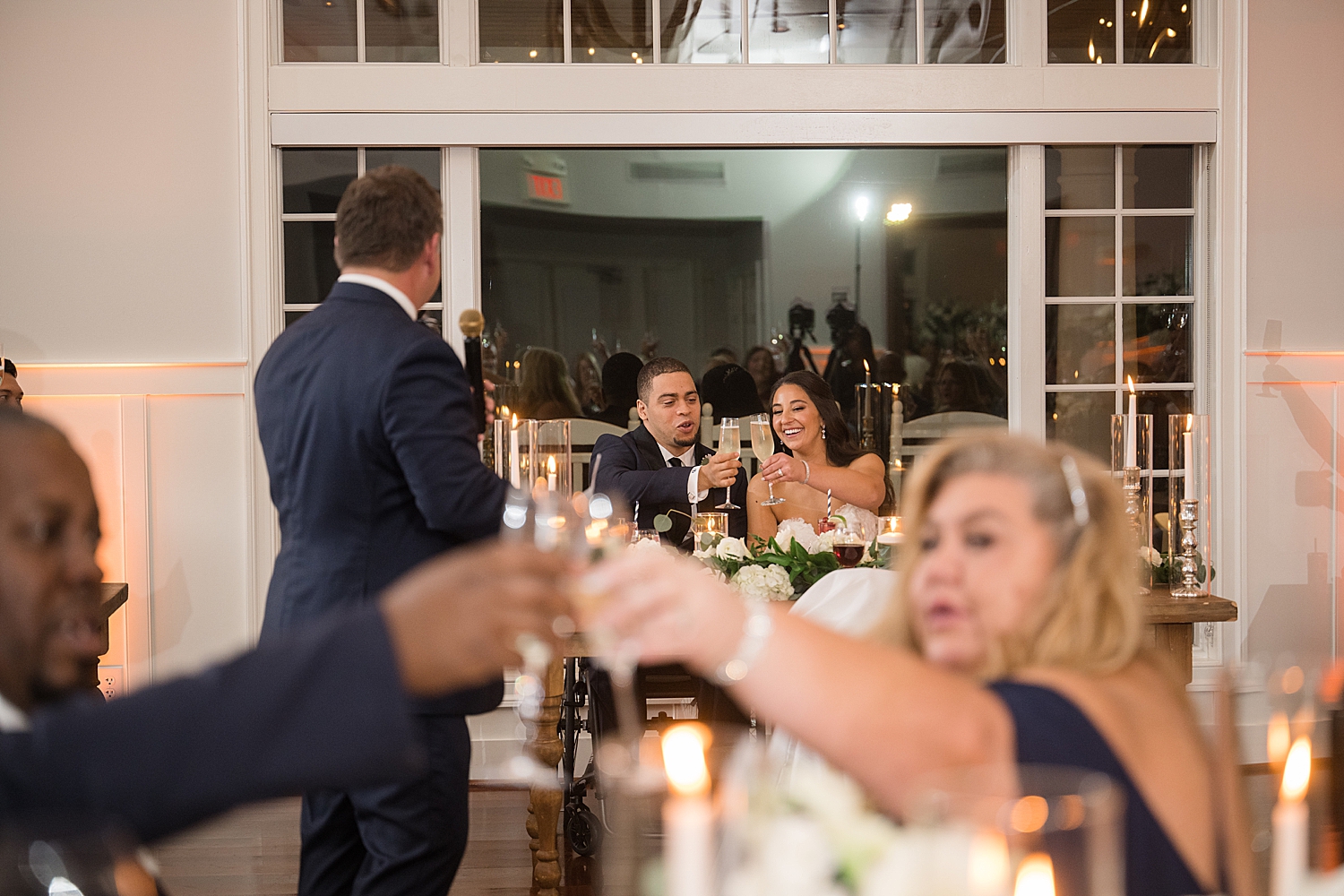 wedding toast reactions