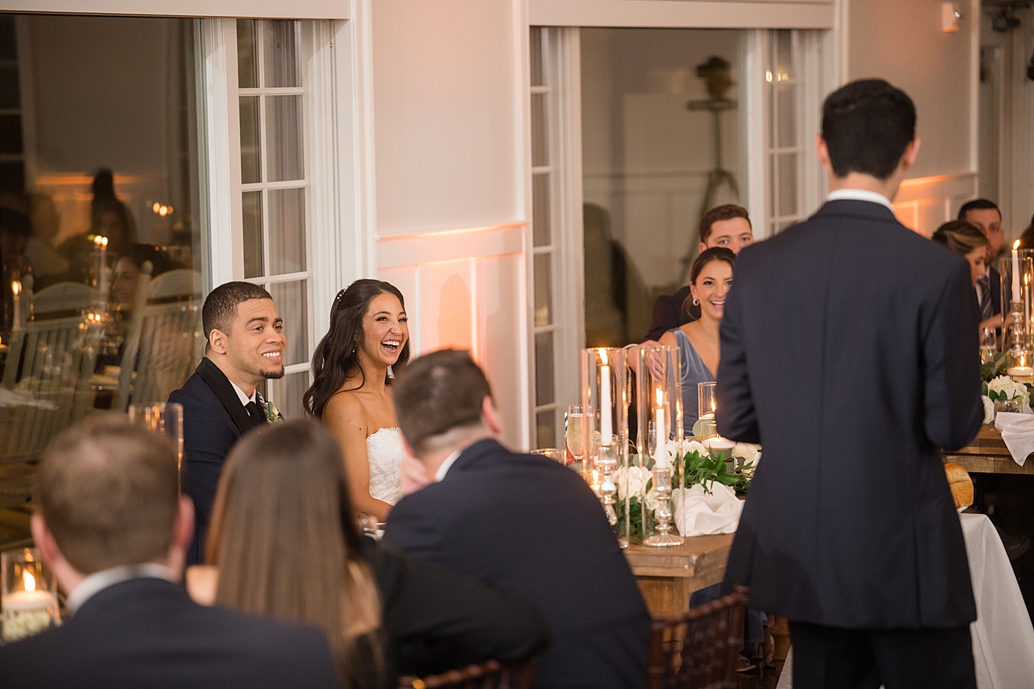 wedding toast reactions