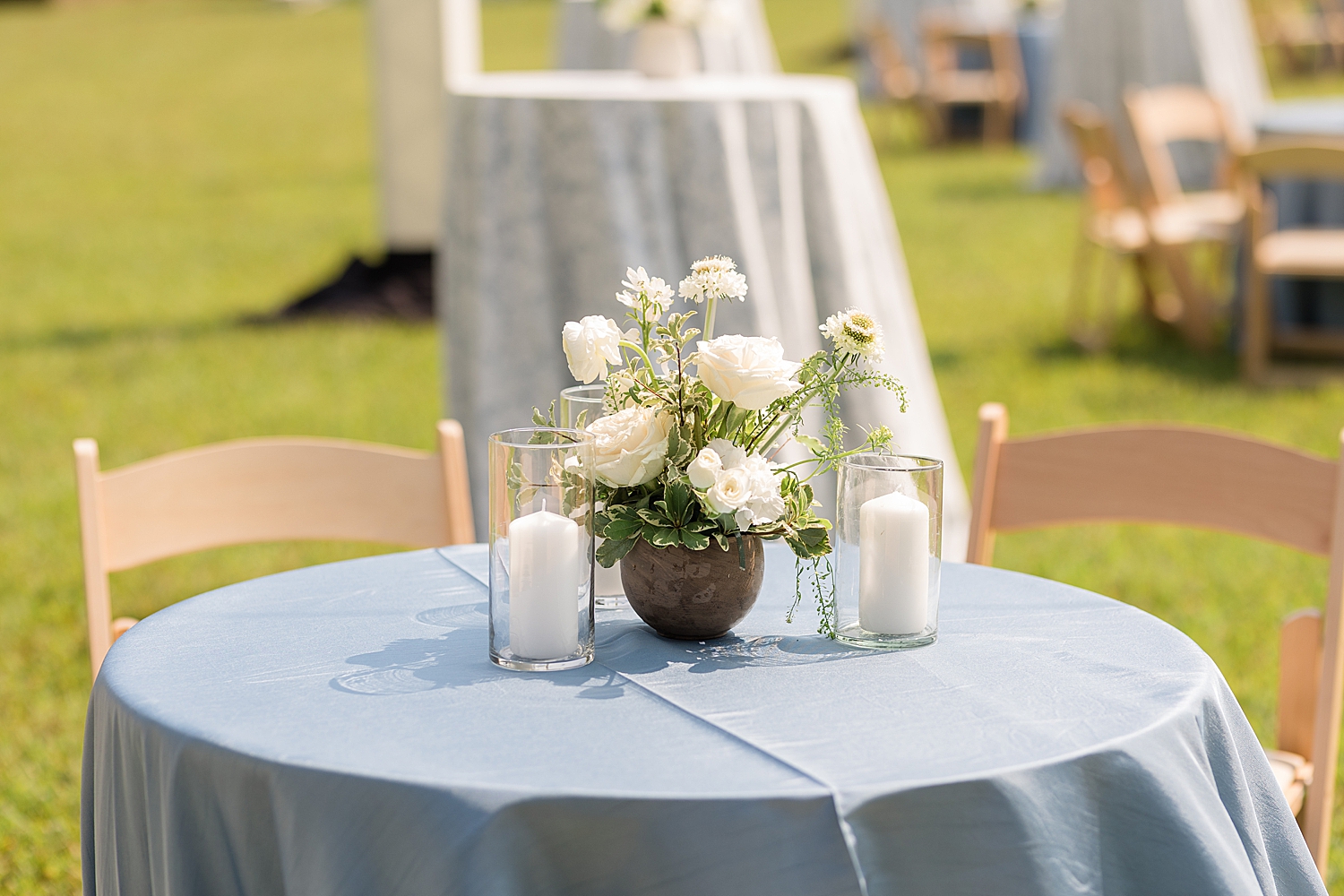 cocktail hour tables