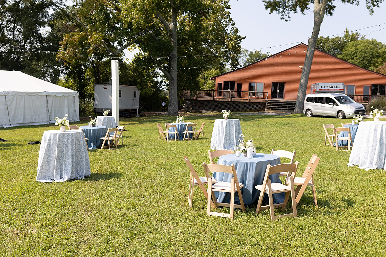 cocktail hour tables