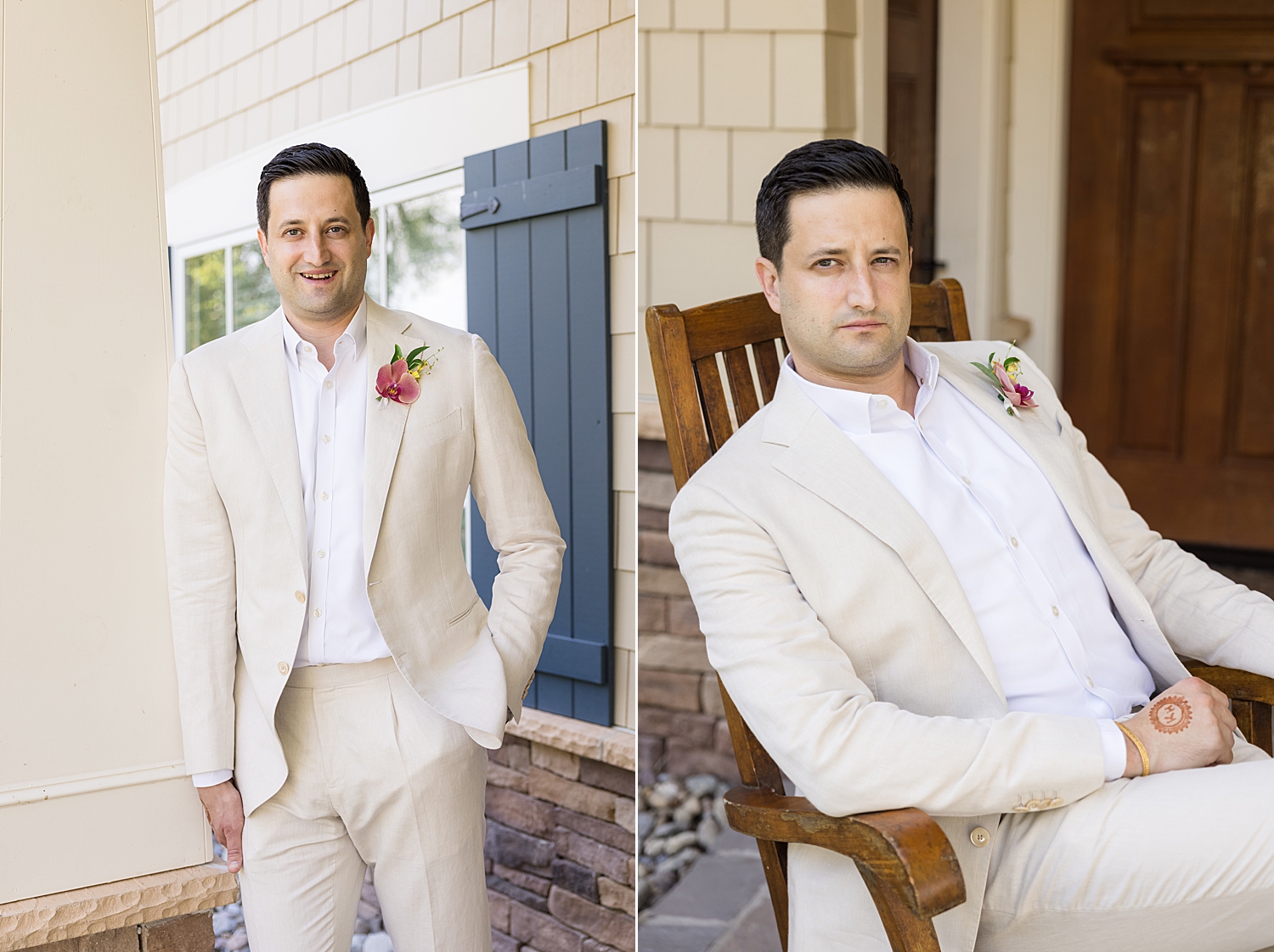 groom portrait light suit