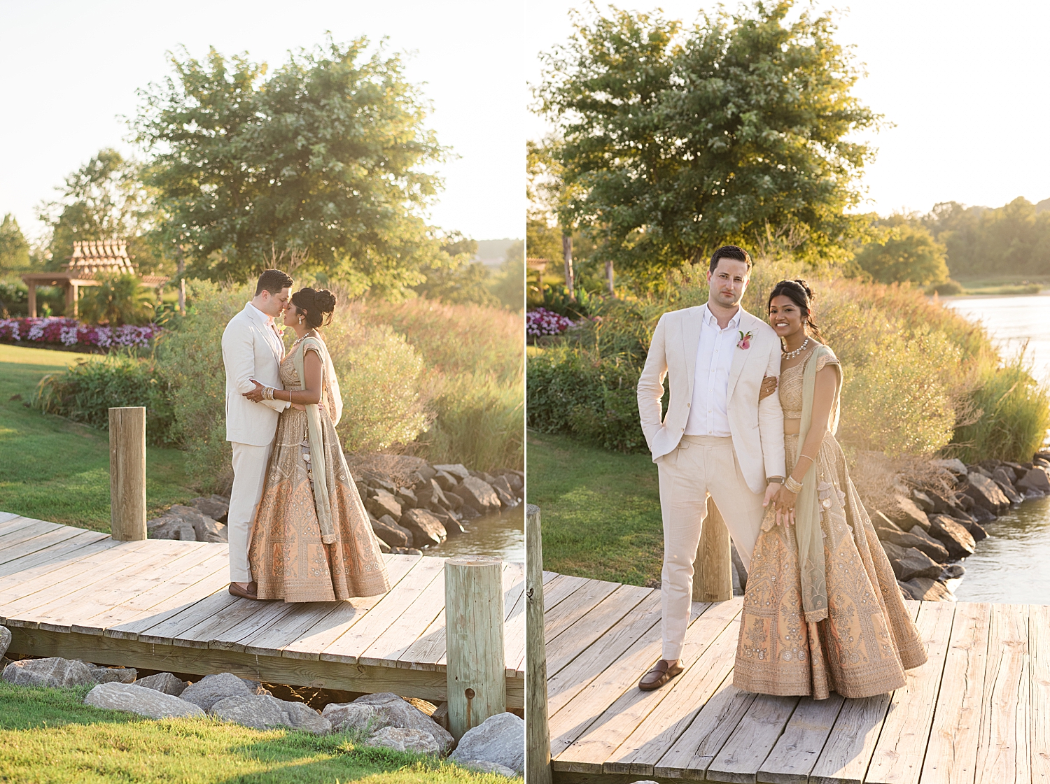 bride and groom portrait