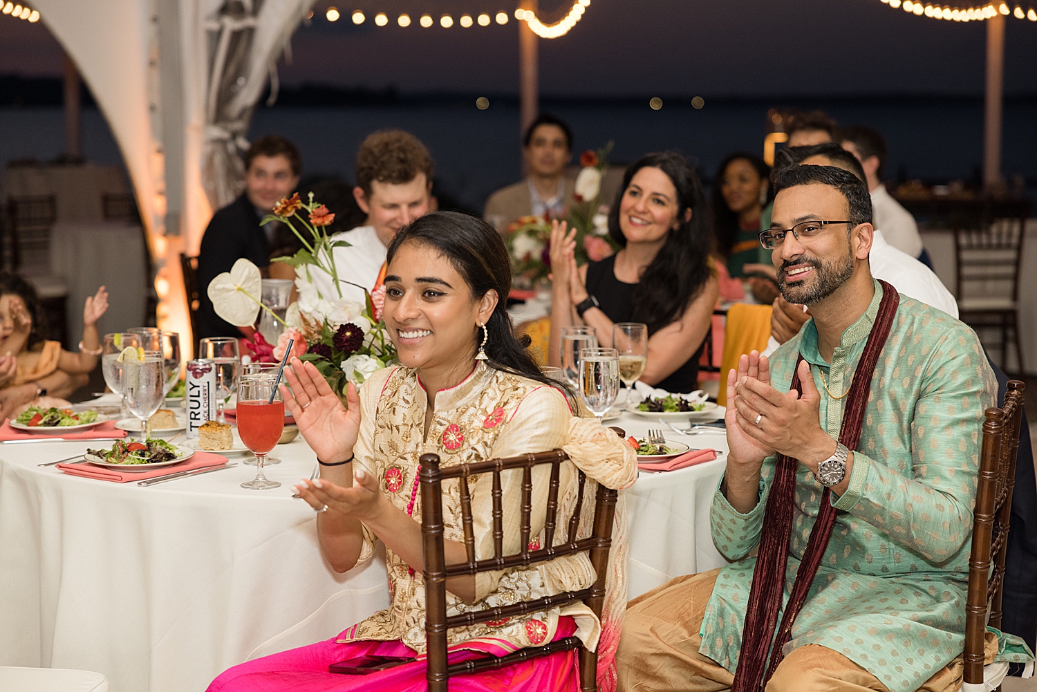 wedding toasts reactions