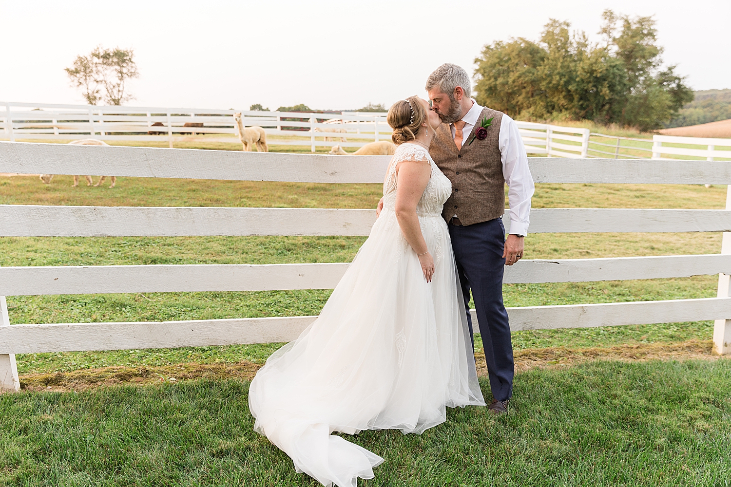 bride and groom couple portrait