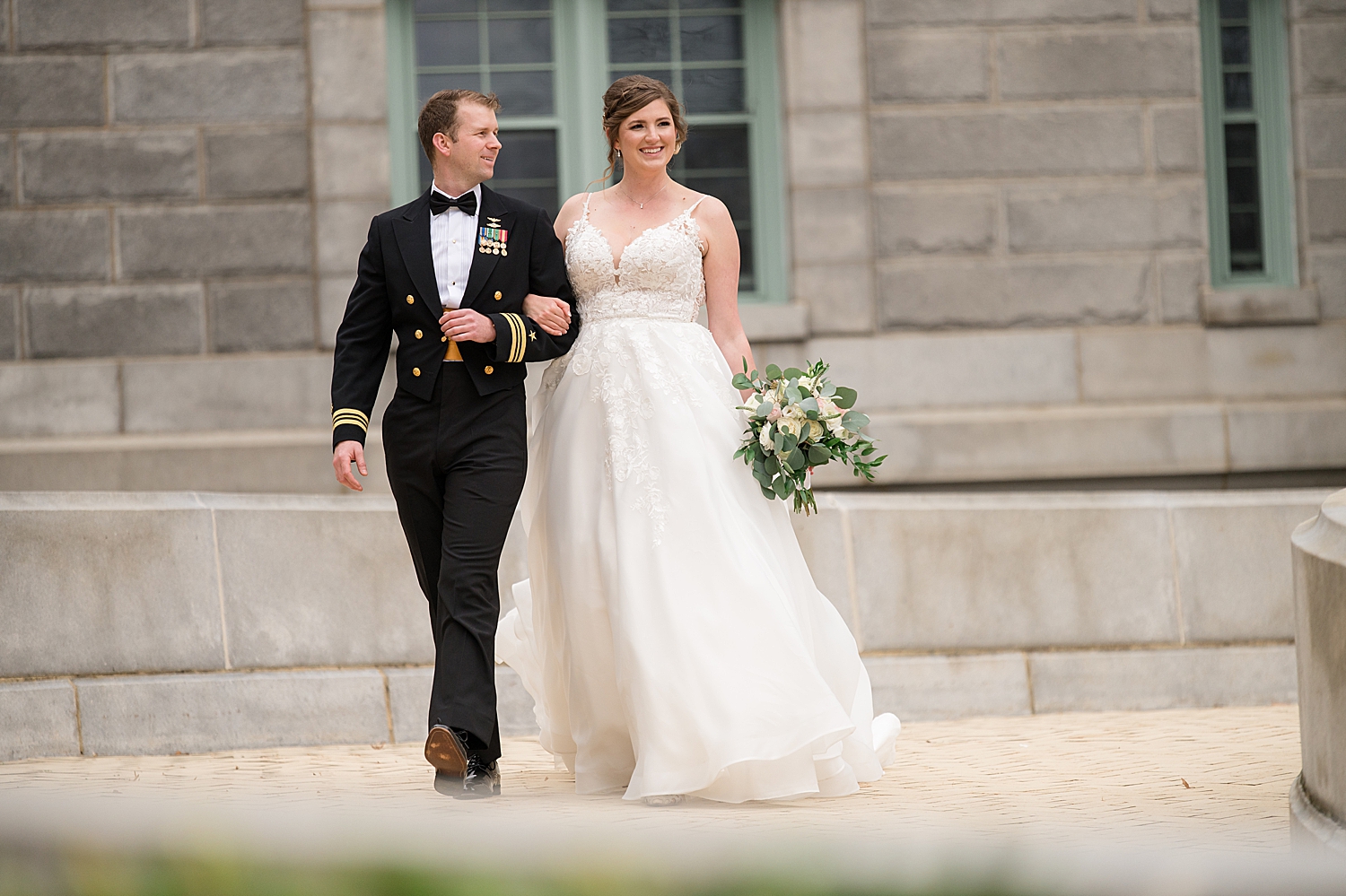 bride and groom couple portrait