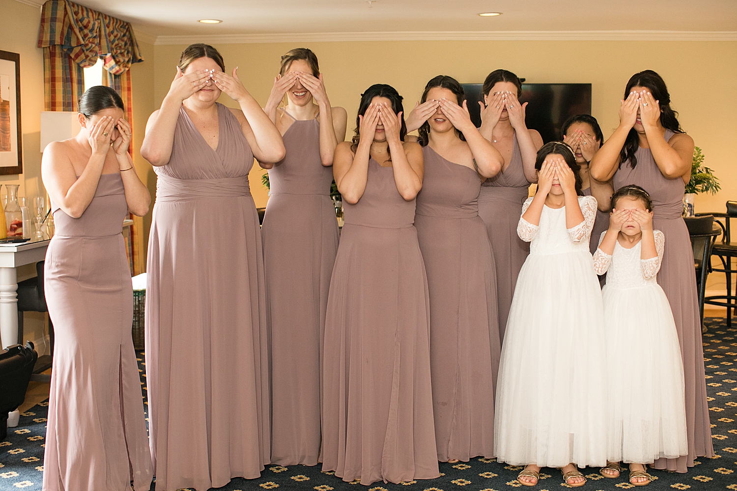 bridesmaids reveal