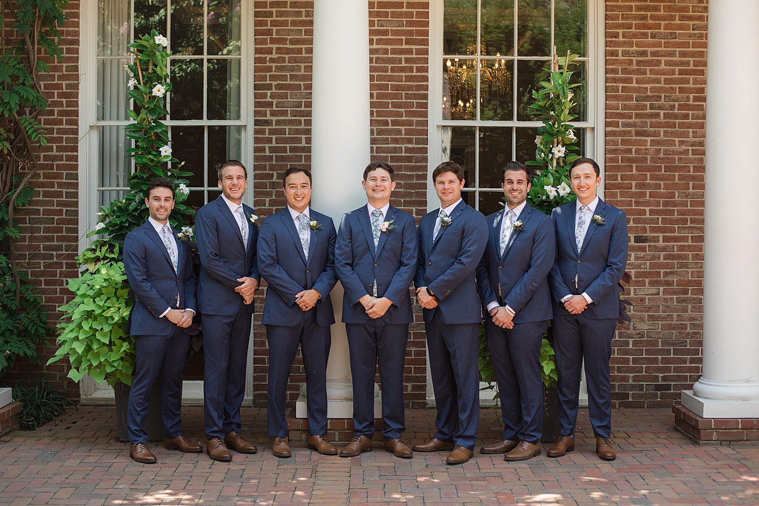 groomsmen portrait