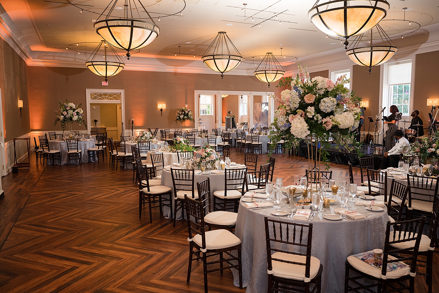 tidewater inn wedding reception ballroom