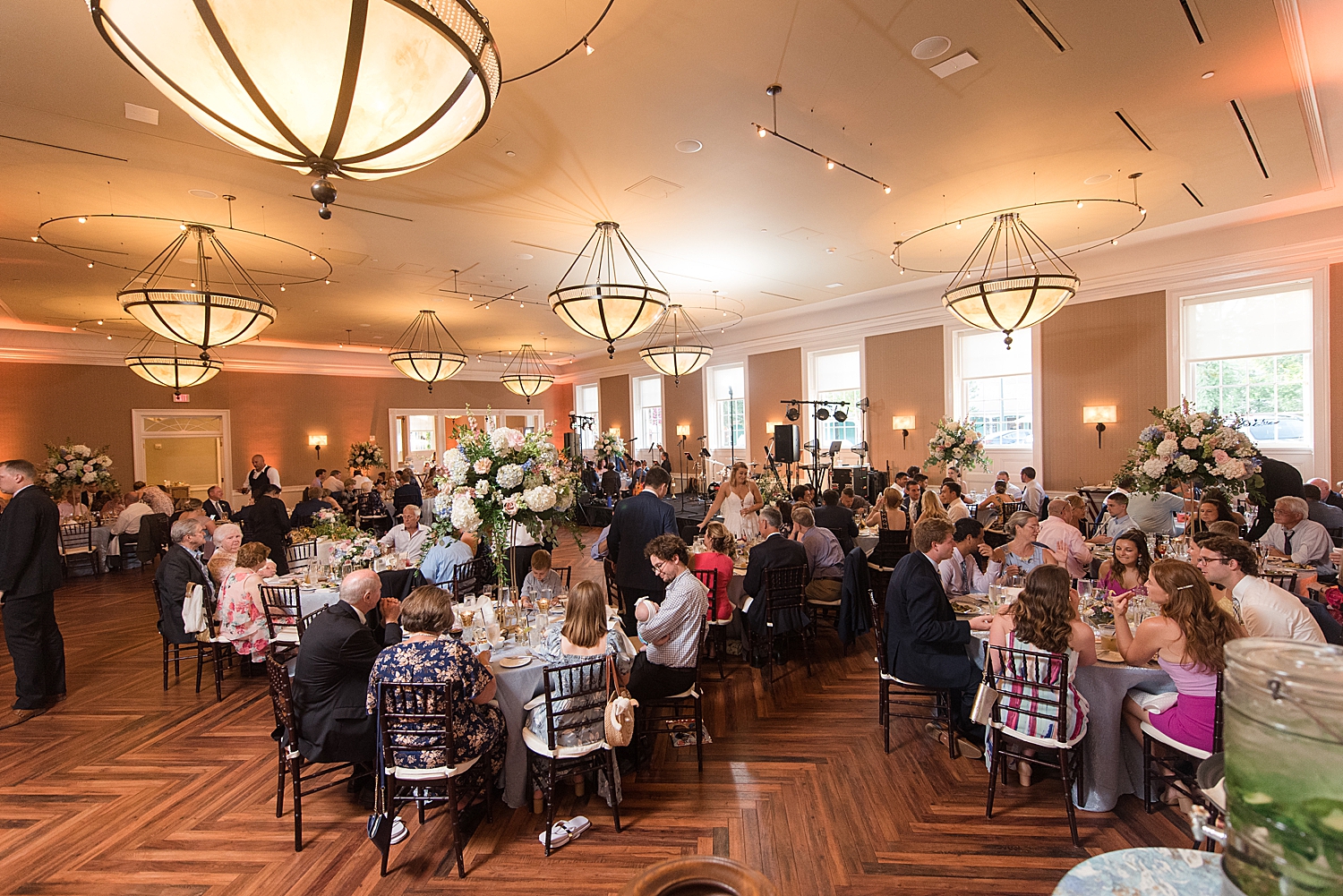 tidewater inn wedding reception ballroom