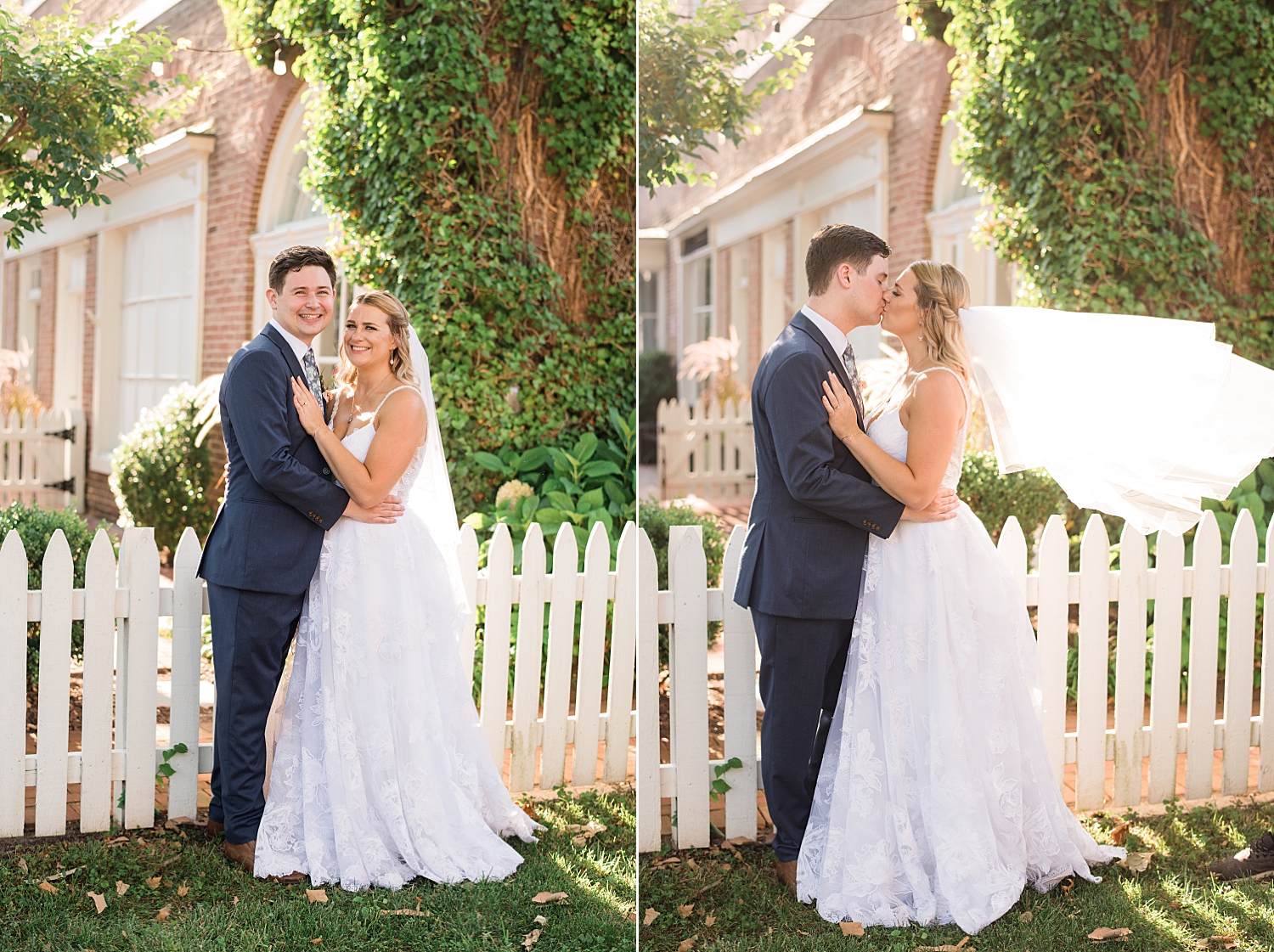 bride and groom embrace