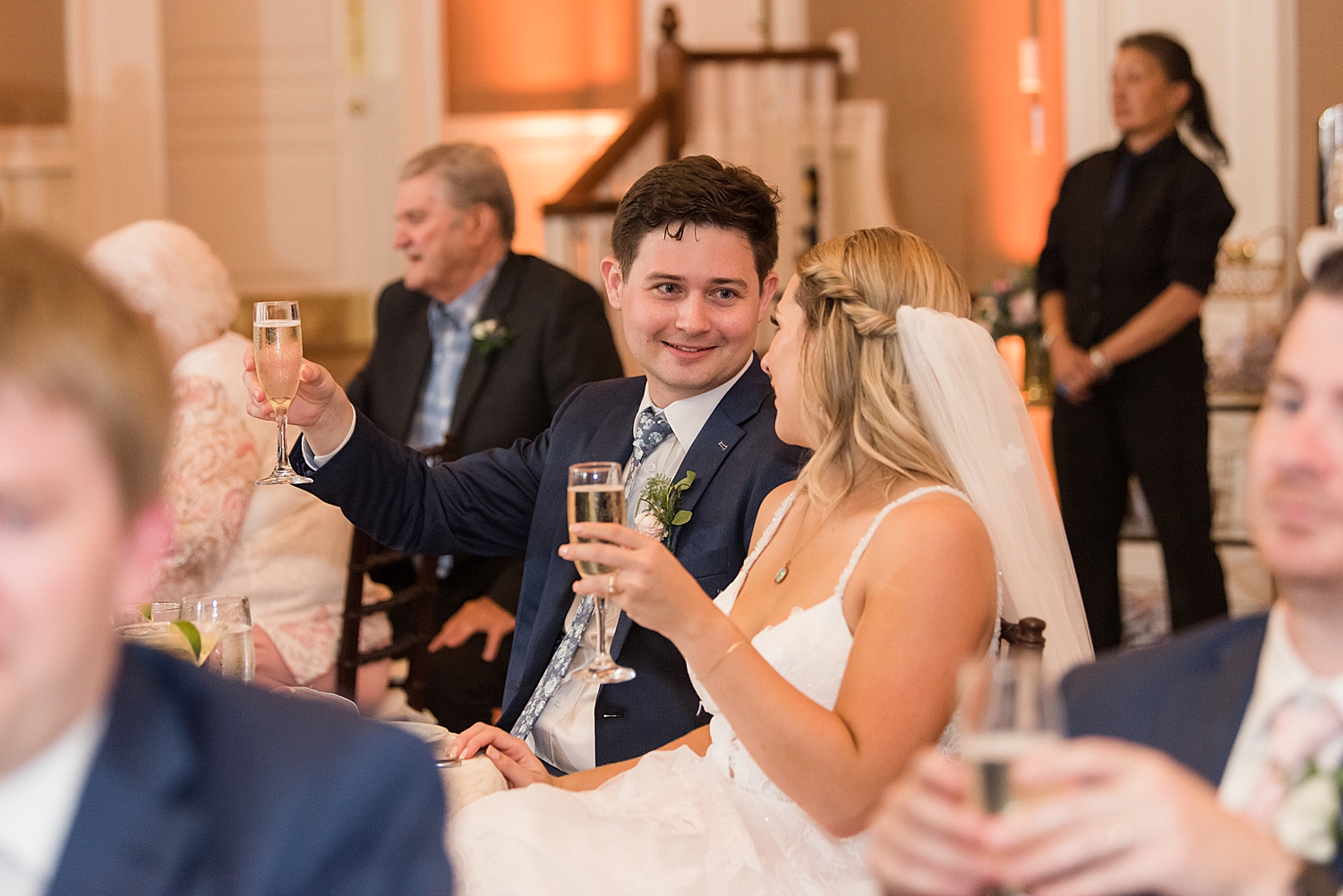 wedding toast reactions