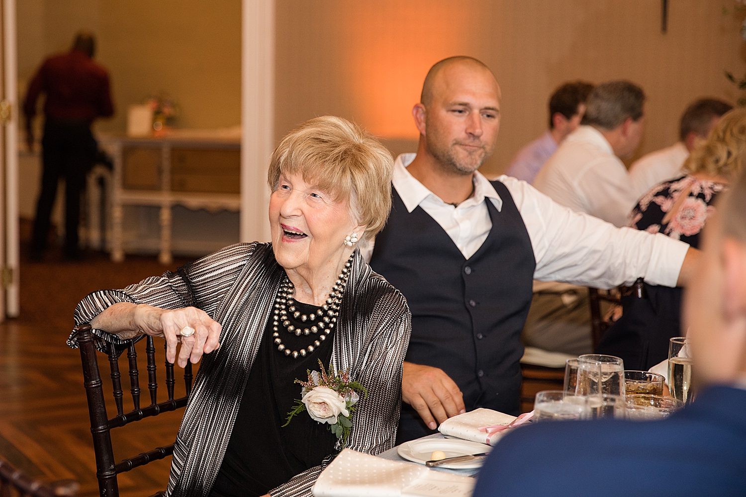 wedding toast reactions