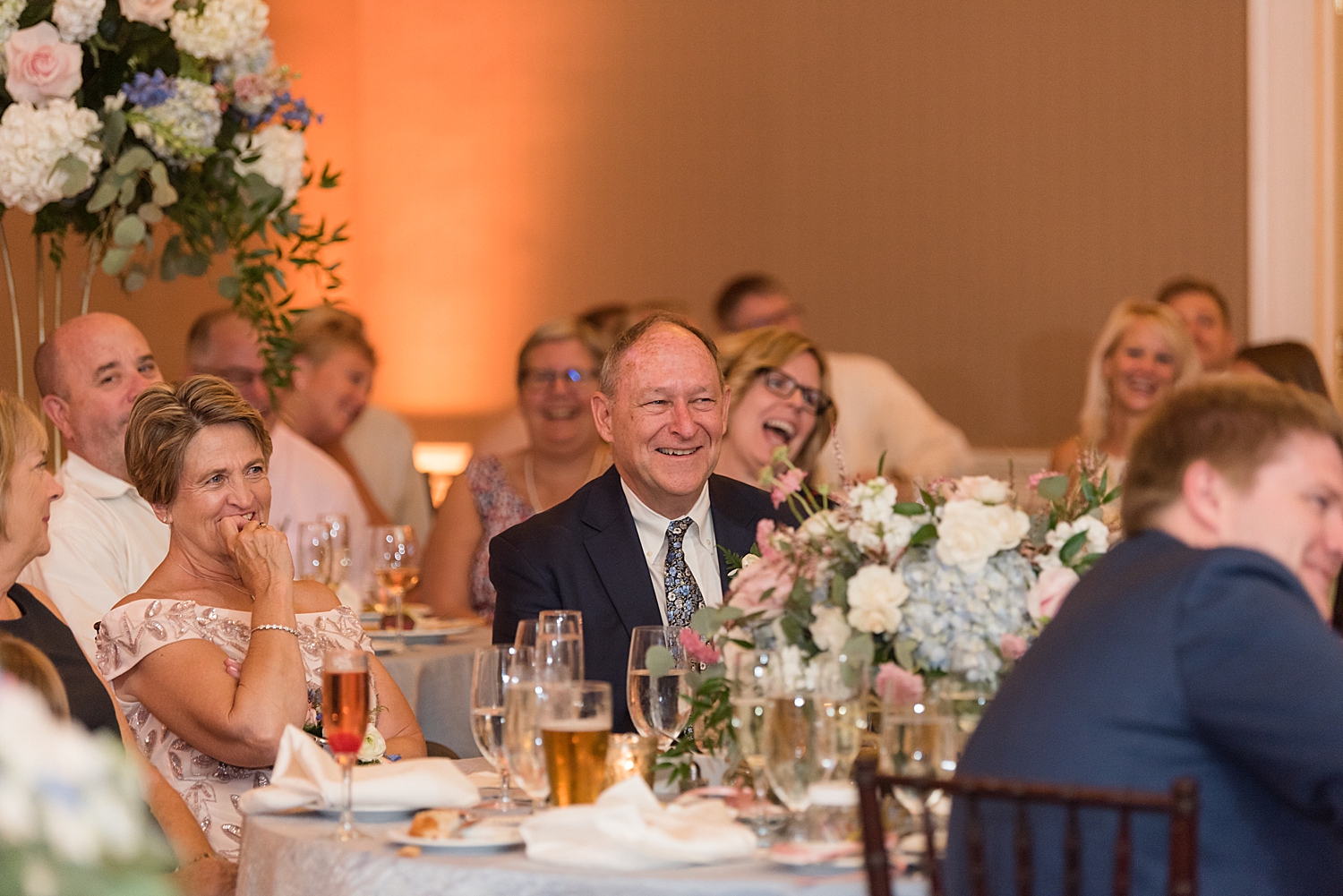 wedding toast reactions