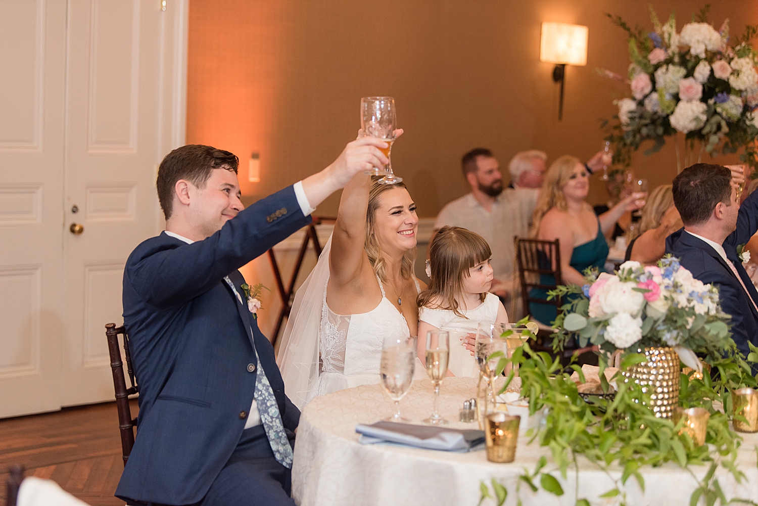 wedding toast reactions