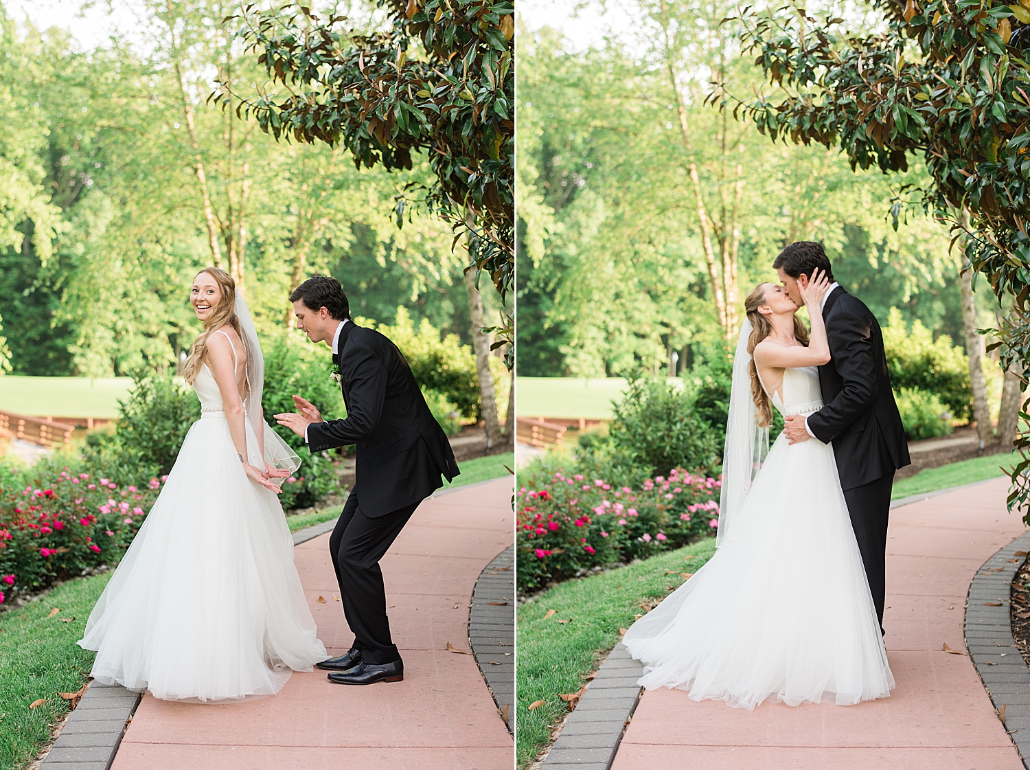 couple portrait at the golf club at south river