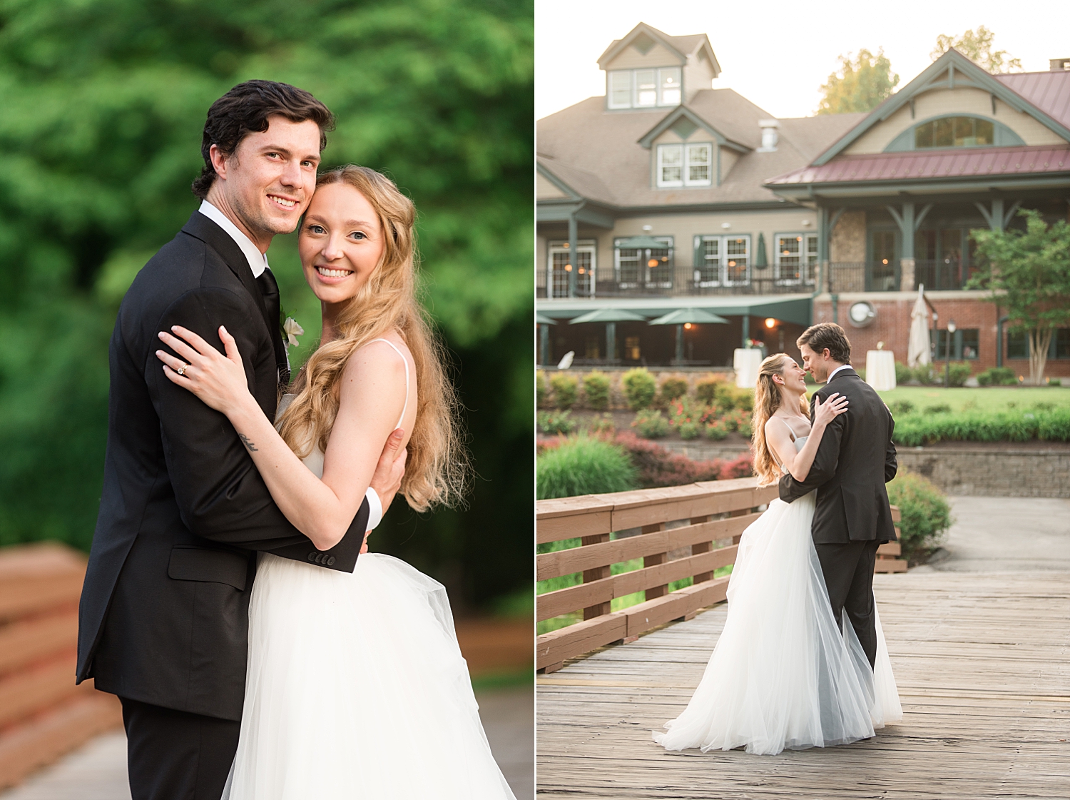 couple portrait at the golf club at south river