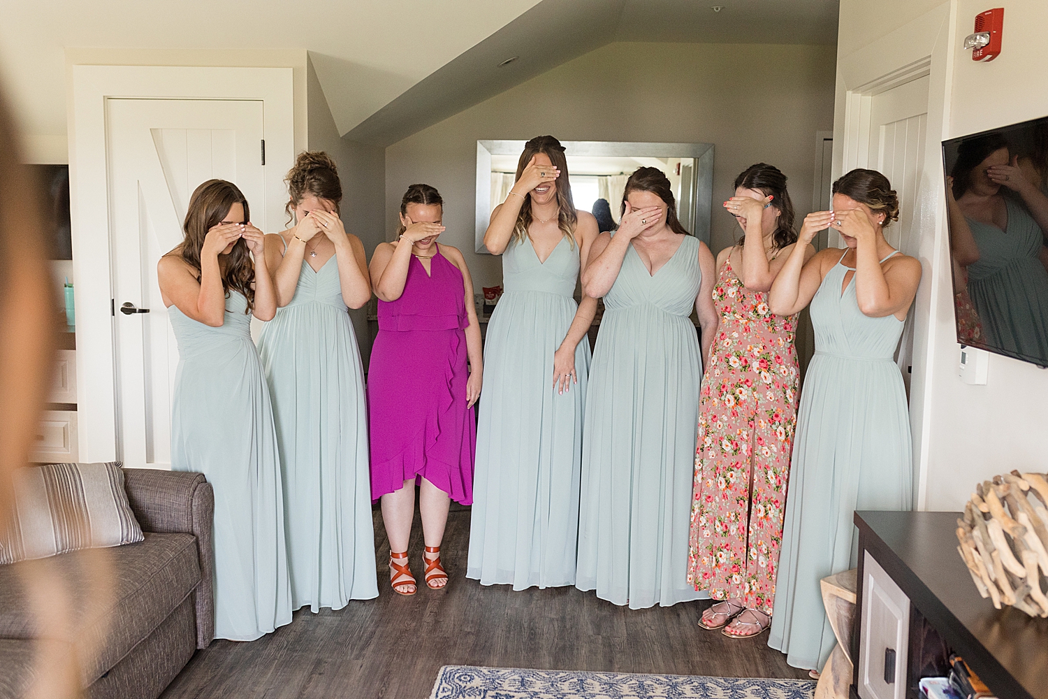 bridesmaids reveal