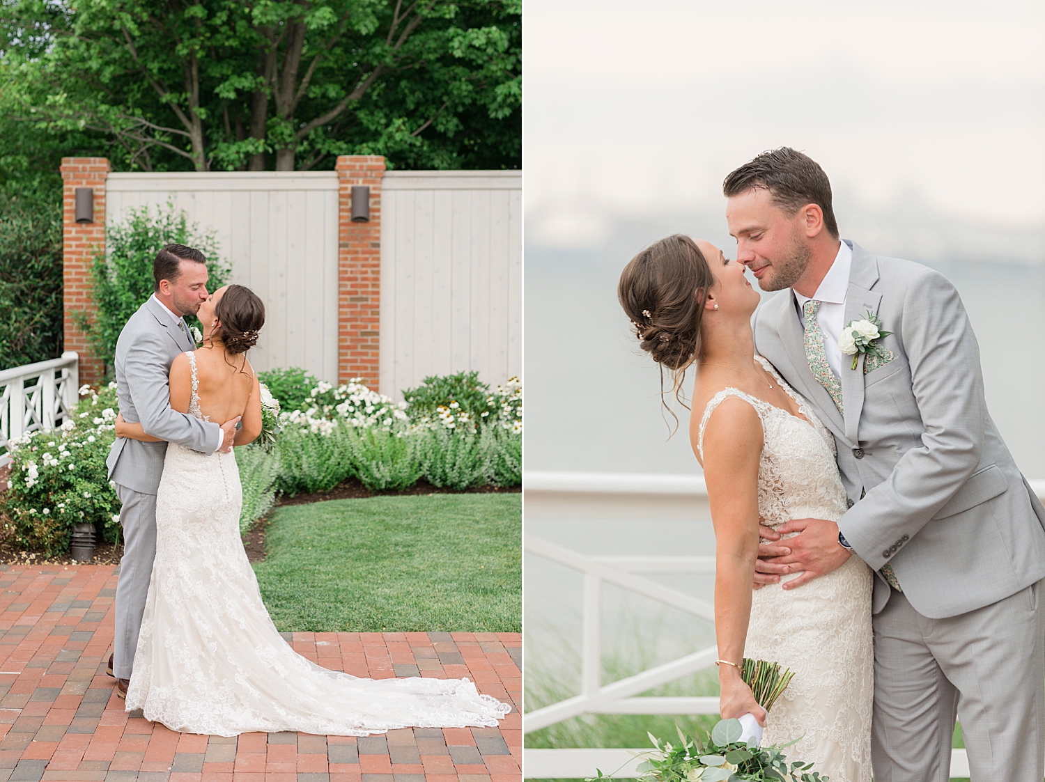 bride and groom portrait