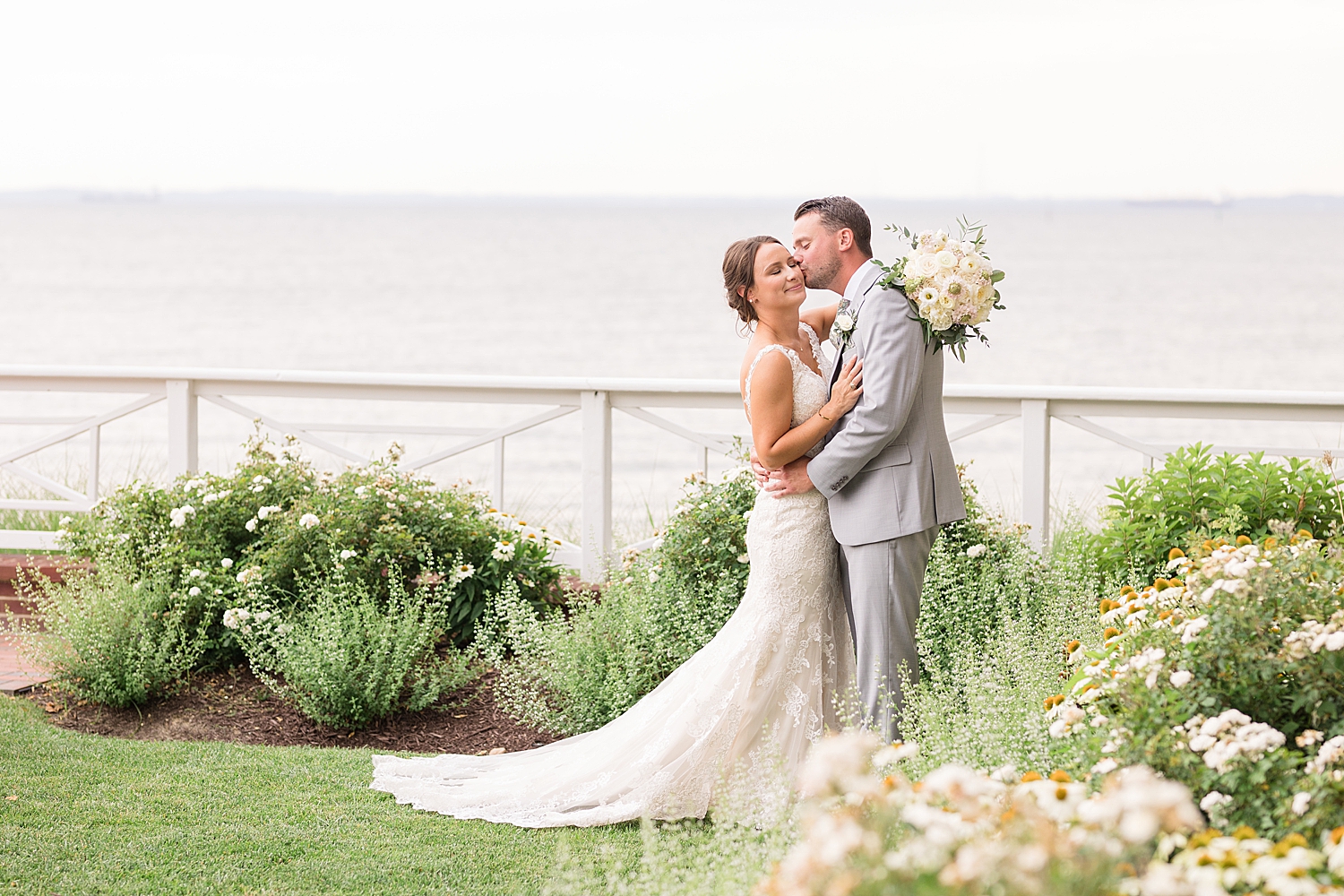 bride and groom portrait