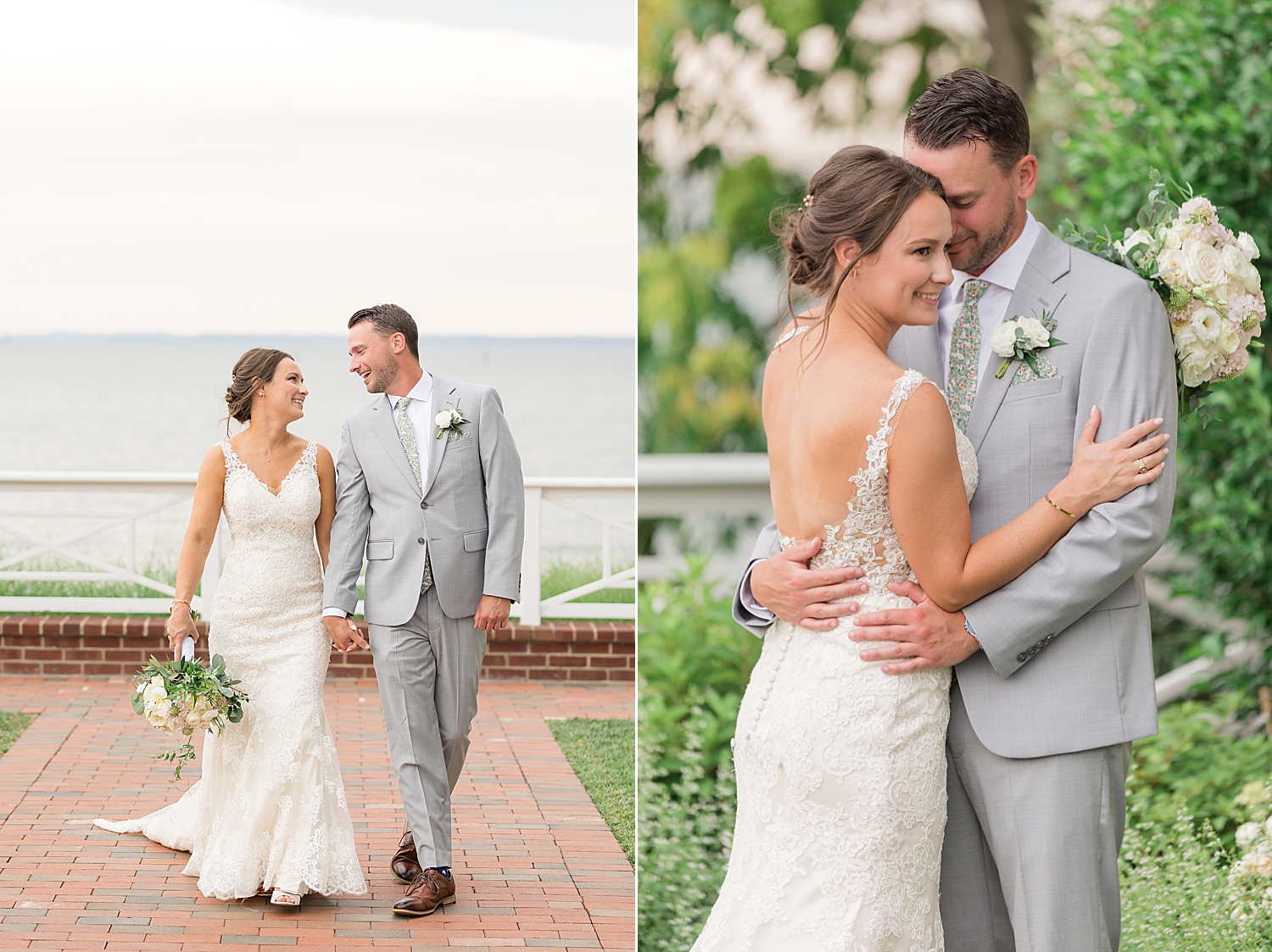 bride and groom portrait