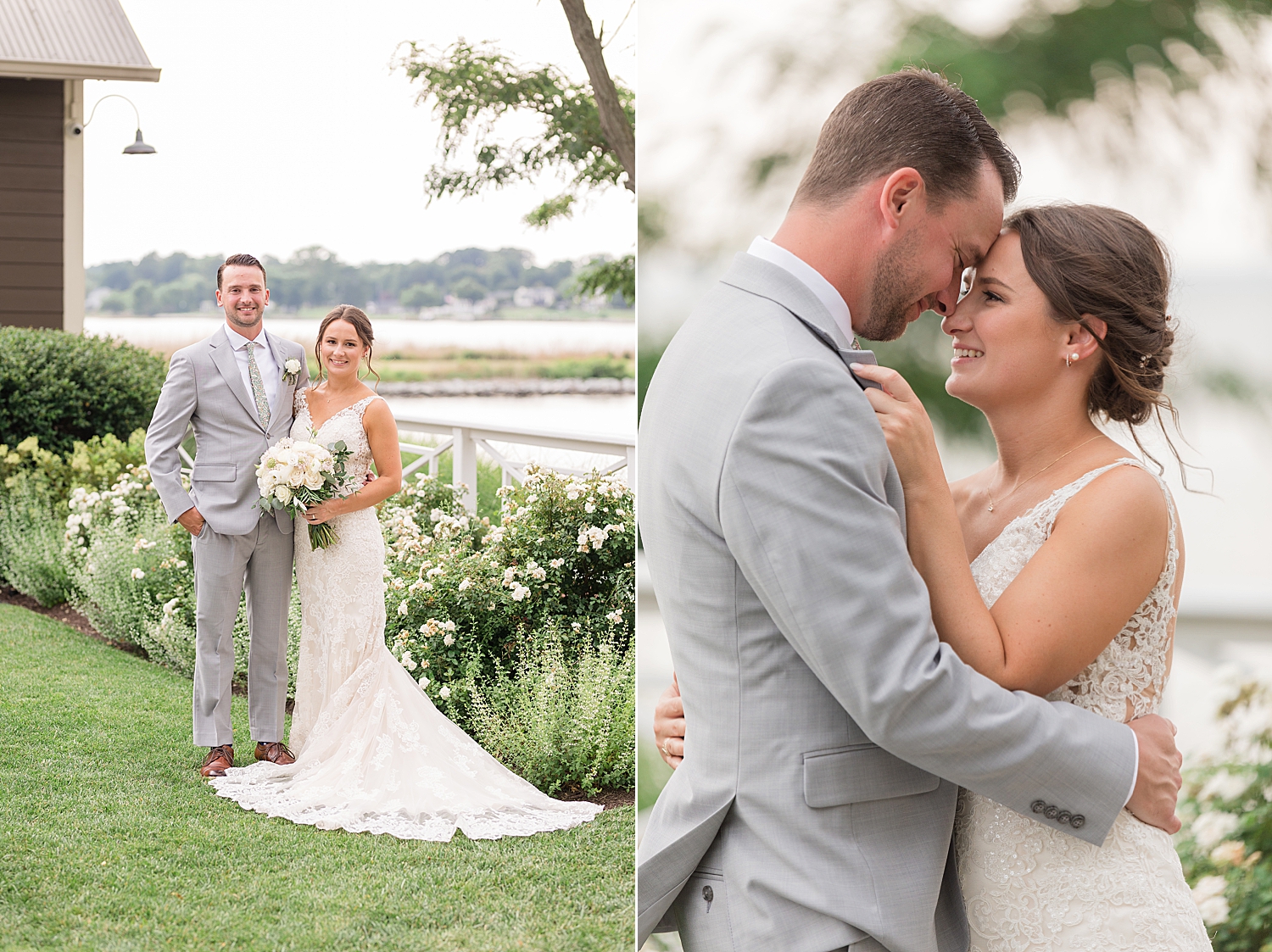 bride and groom portrait