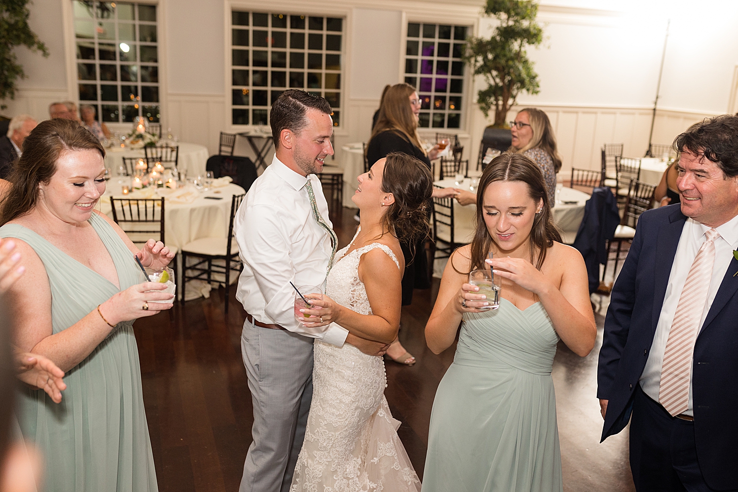 guests dancing