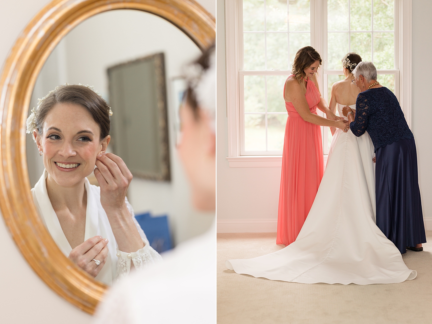 bride getting ready