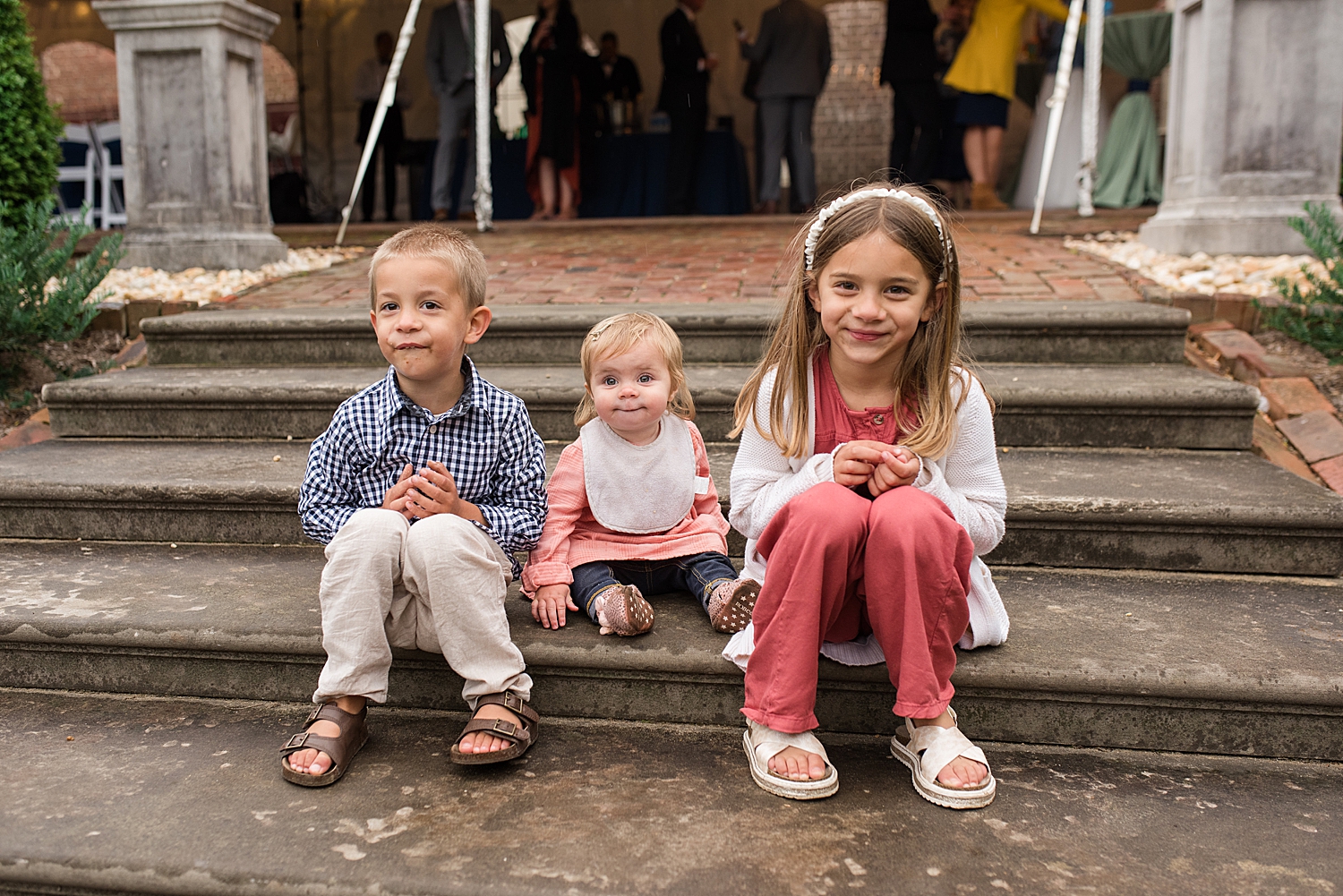 candid guests cute kids