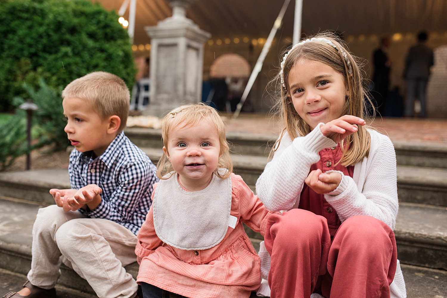 candid guests cute kids