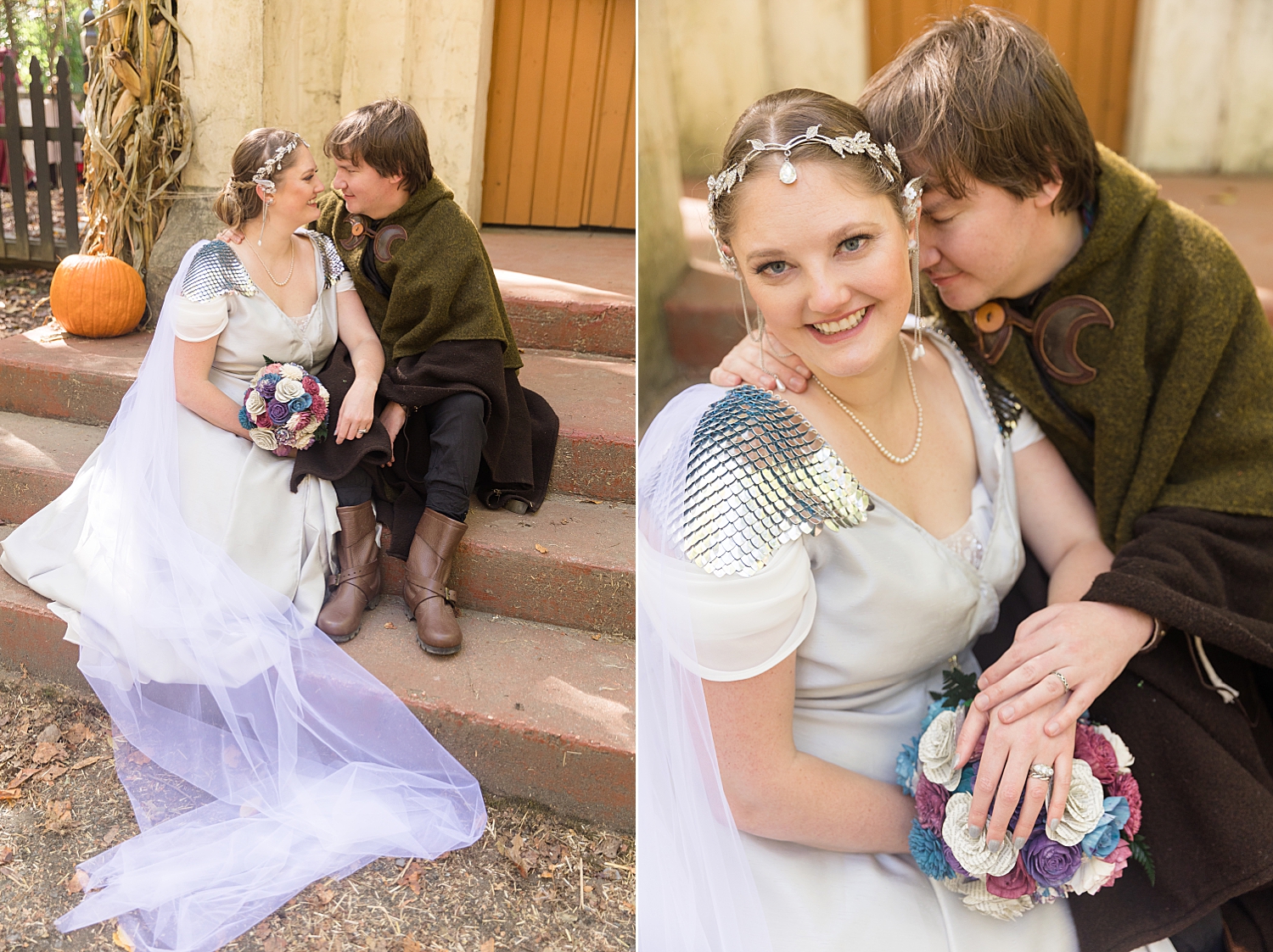 couple portrait maryland renaissance festival