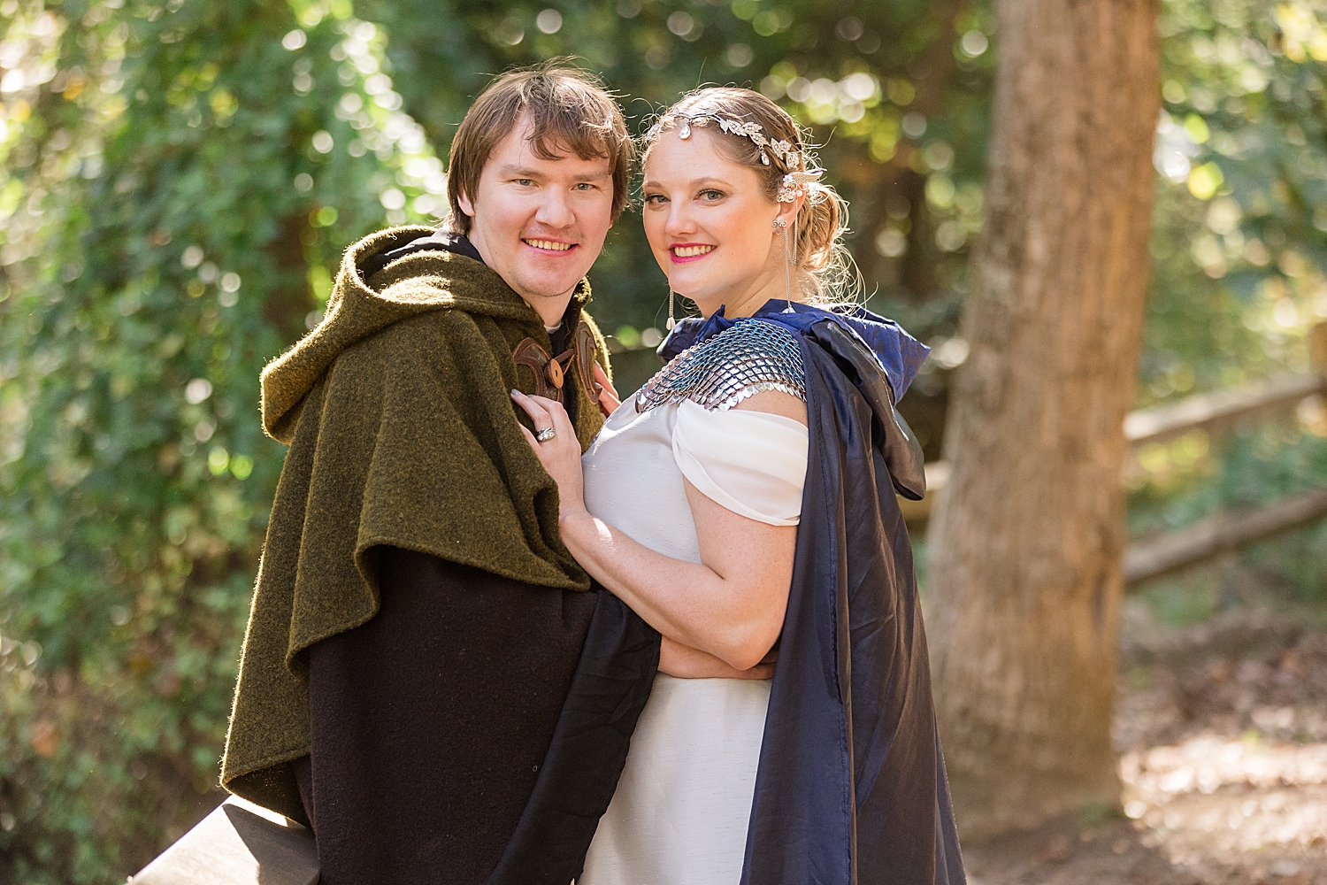 couple portrait maryland renaissance festival