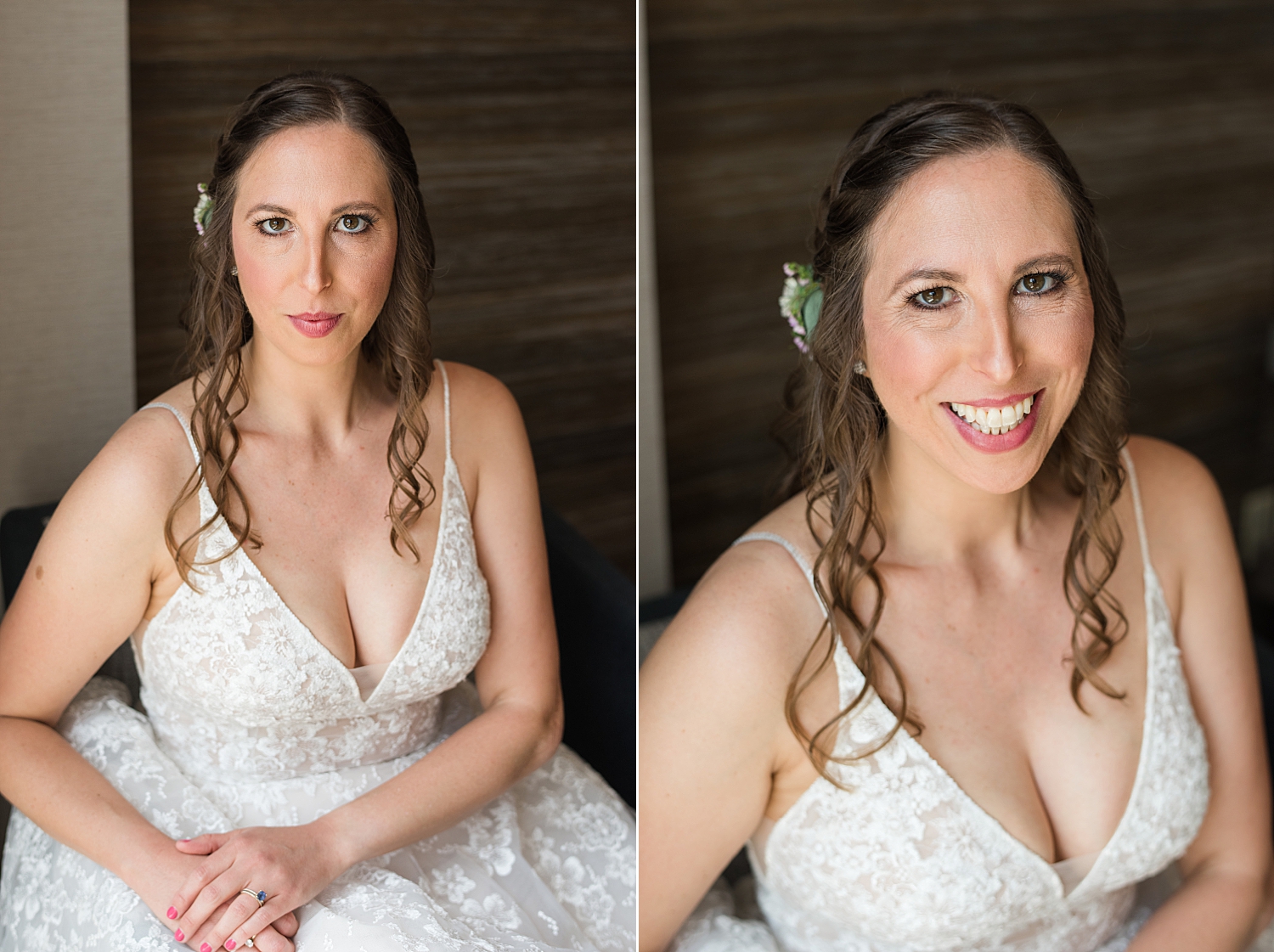 bride portrait after getting ready