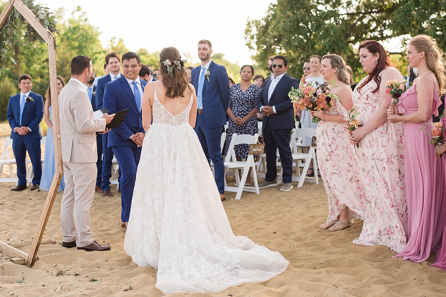 ceremony on the beach