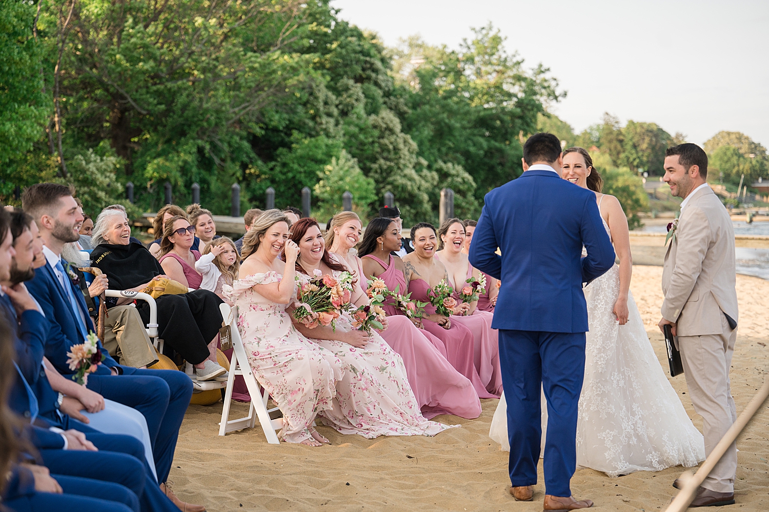 wedding ceremony on beach