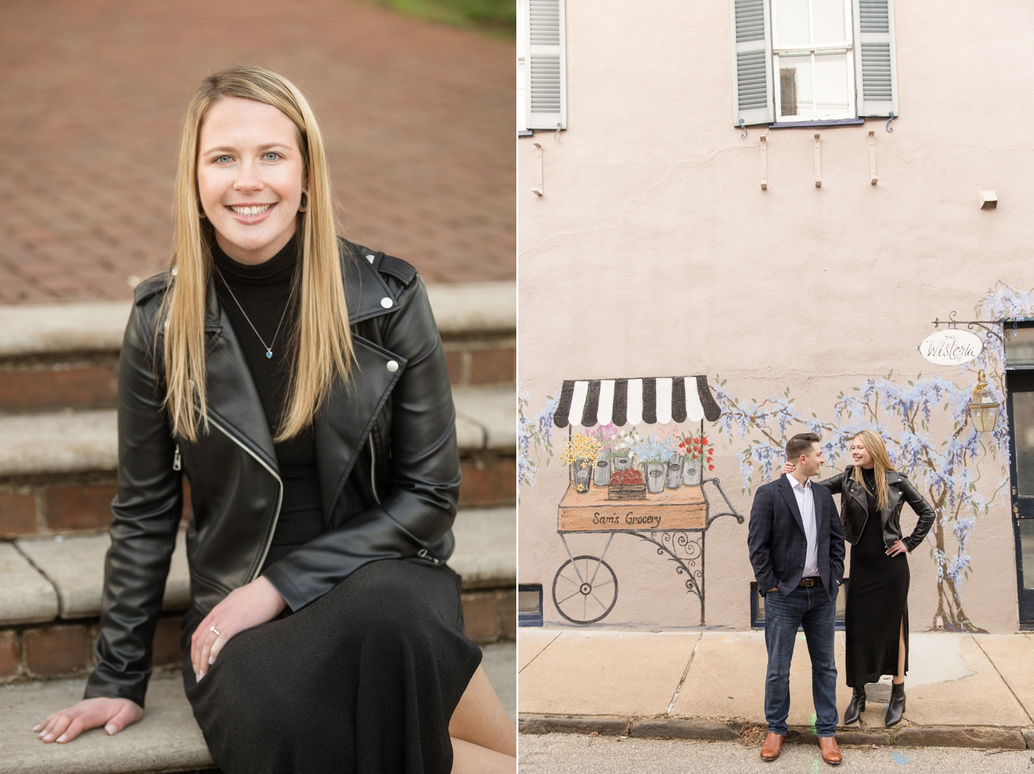 Maryland State House Annapolis engagement photos