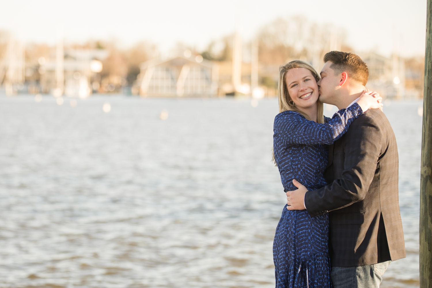 City Dock Ego Alley Annapolis engagement photographer 